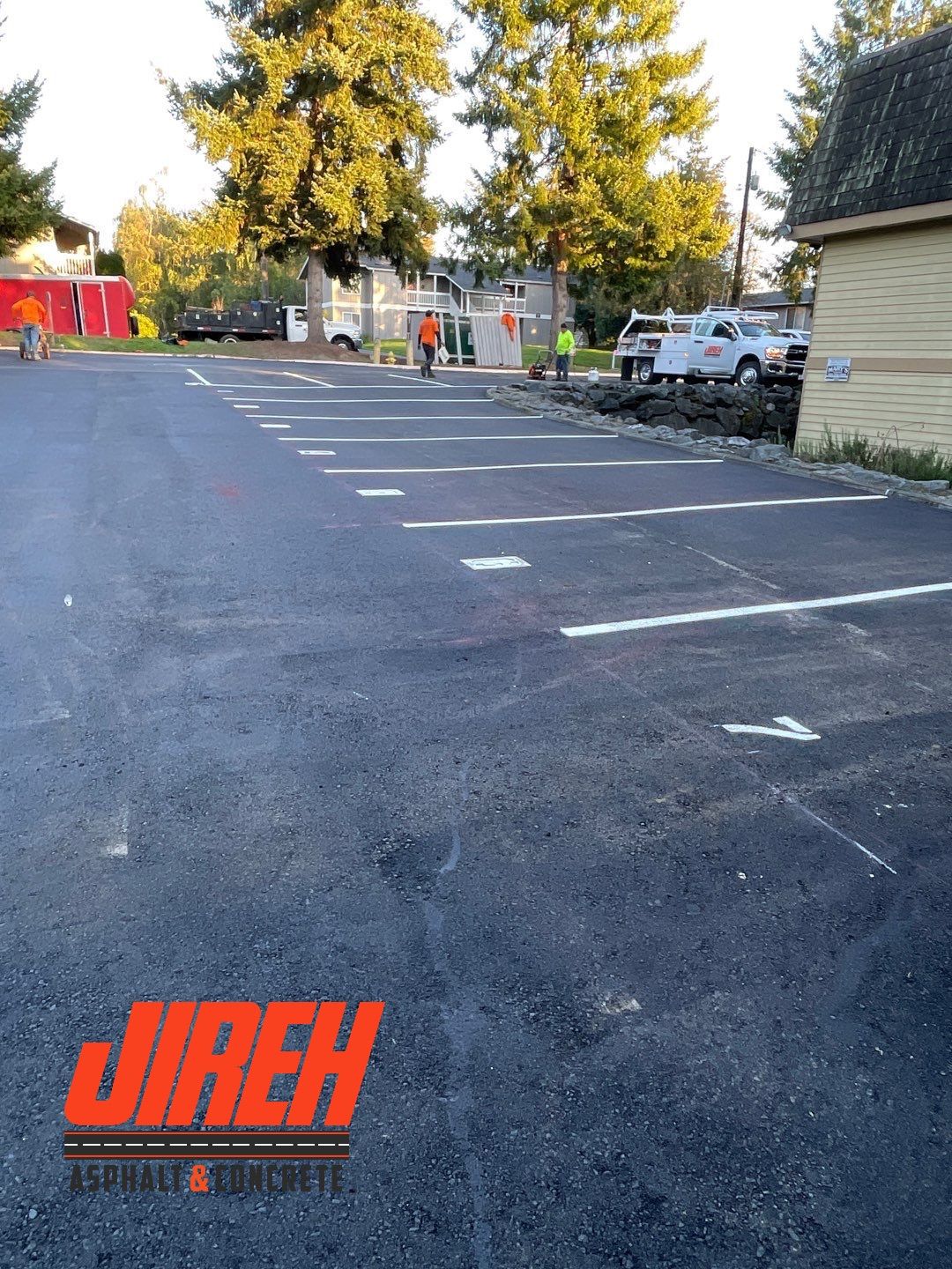 Dana | Asphalt Parking Lot Repair, Sealcoat & Striping by Jireh Asphalt & Concrete Inc 