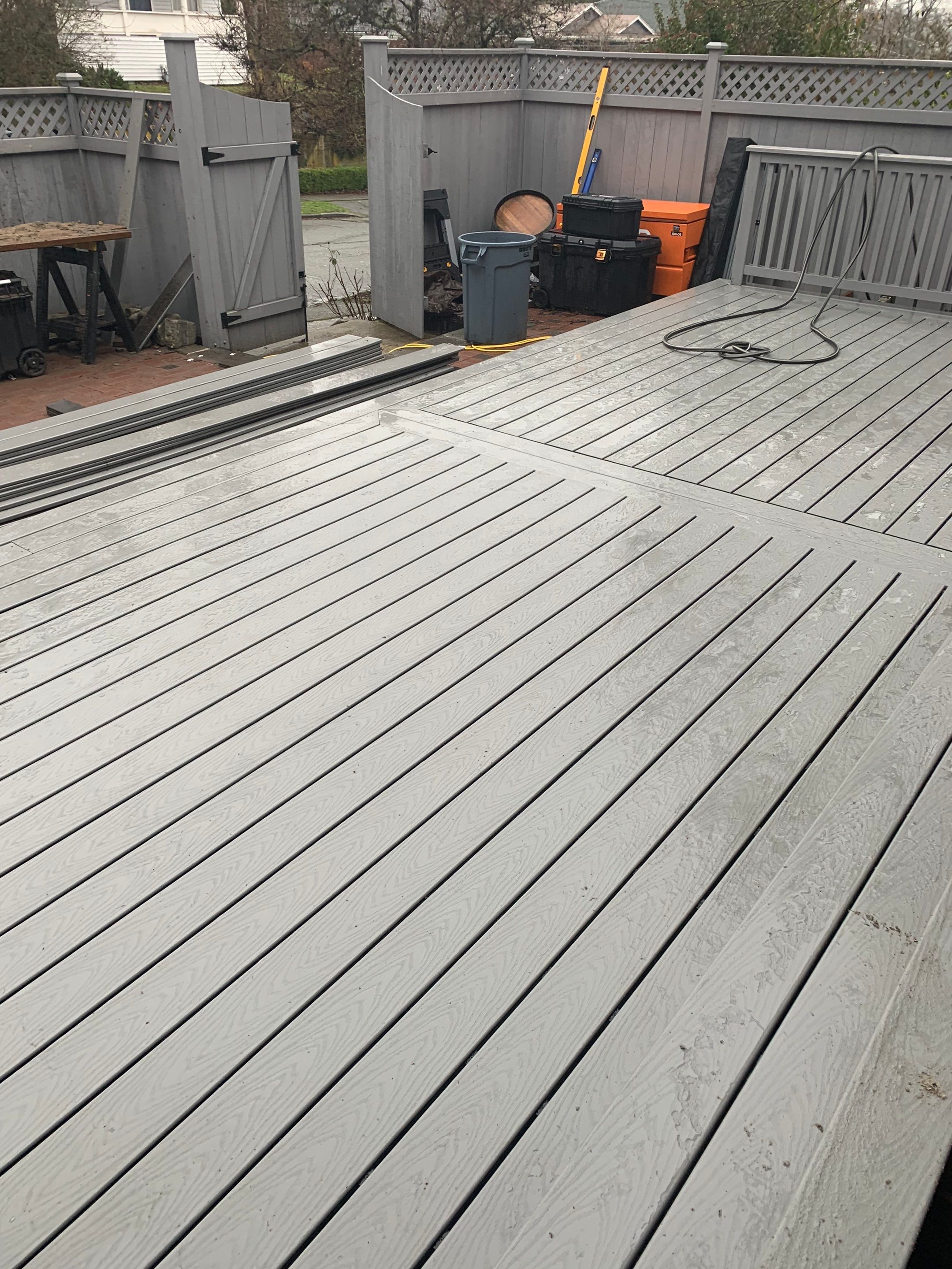 Tangletown Trex Resurface by Alki deck builders