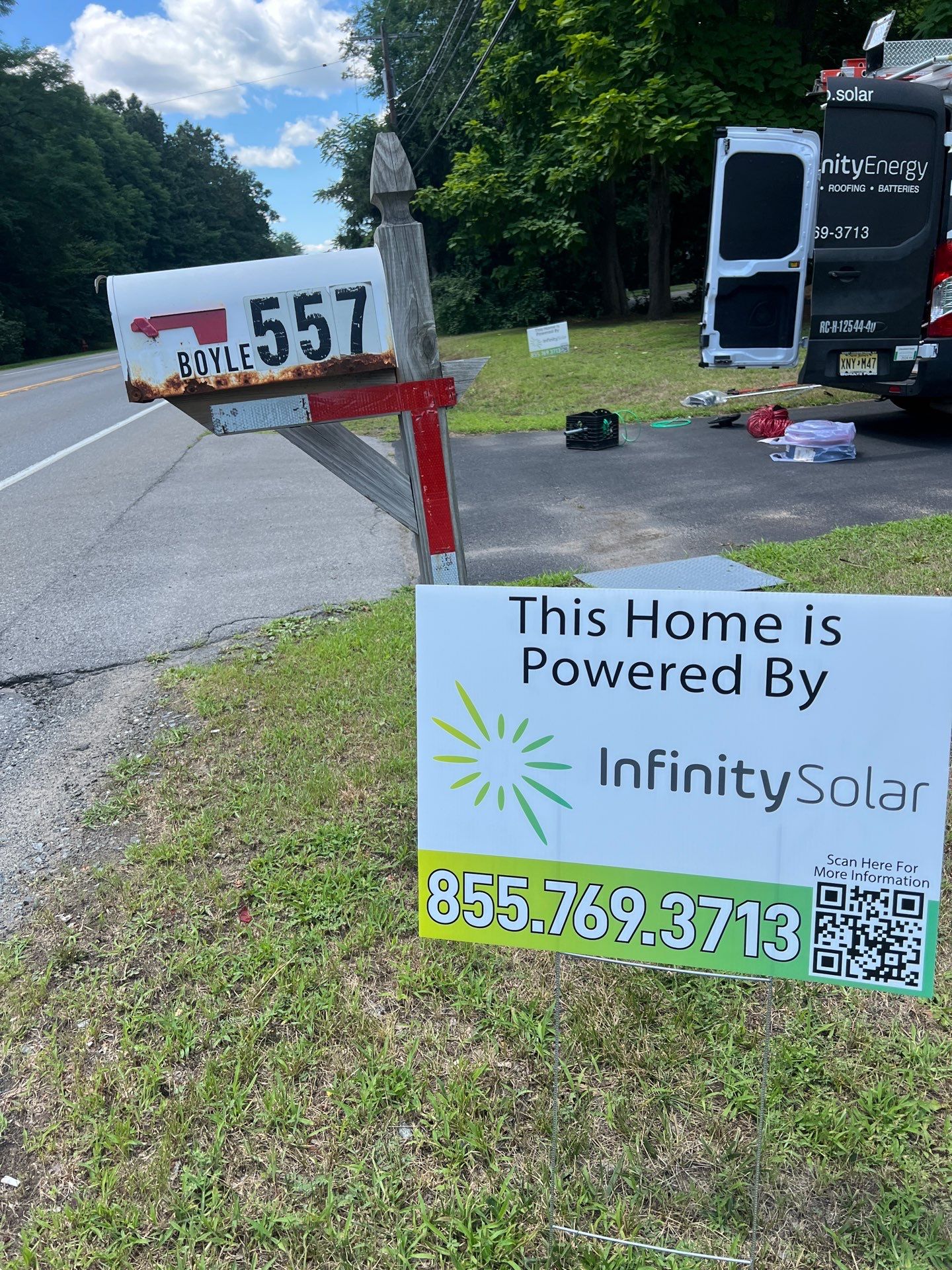 Solar Panel Installation and Tree Removal by Infinity Solar Systems