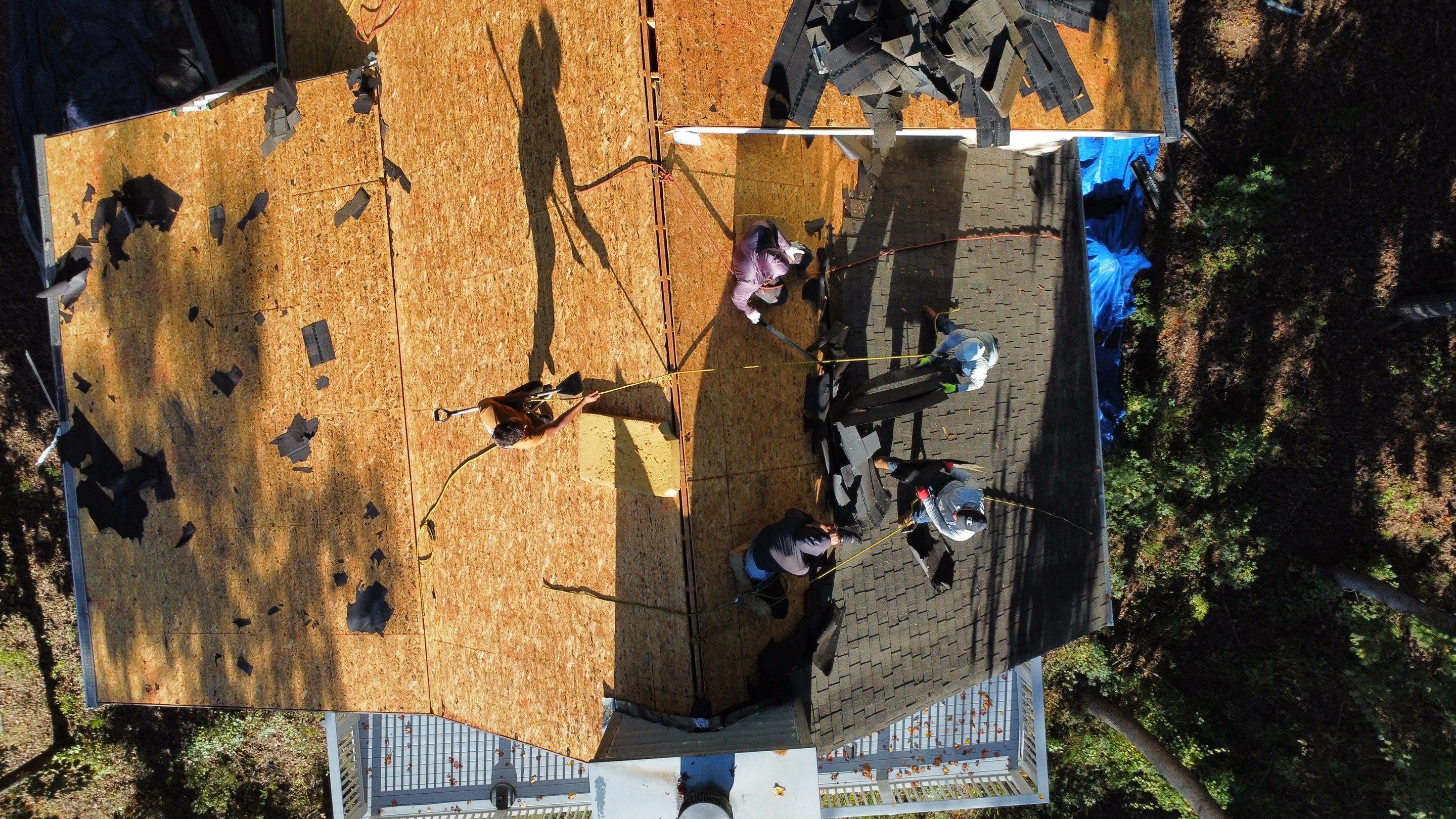 State Farm Insurance Roof Replacement with 25 Year Labor Warranty by Roofsters