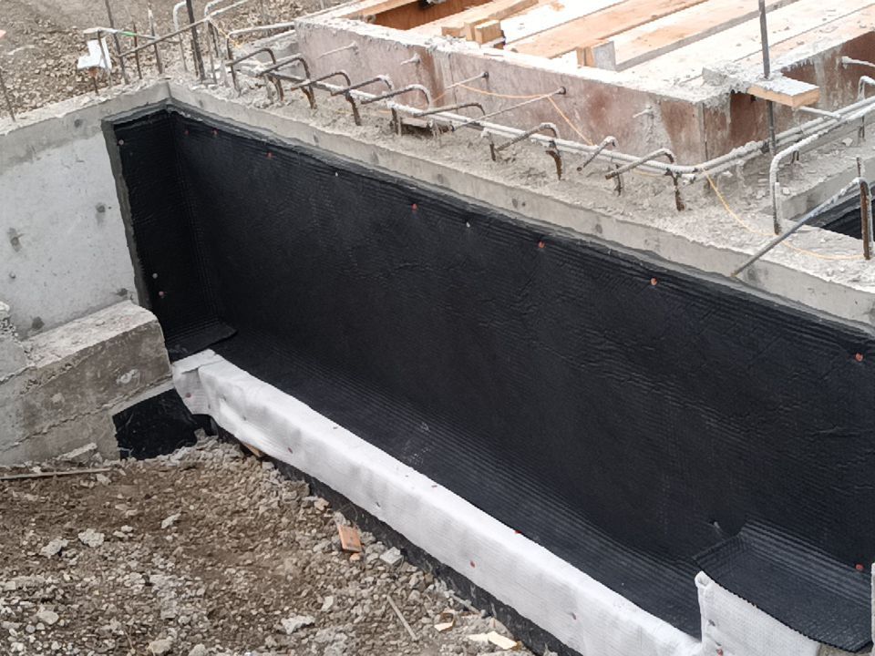 Bentonite Waterproofing using CCW Miraclay by BEST Roofing & Waterproofing
