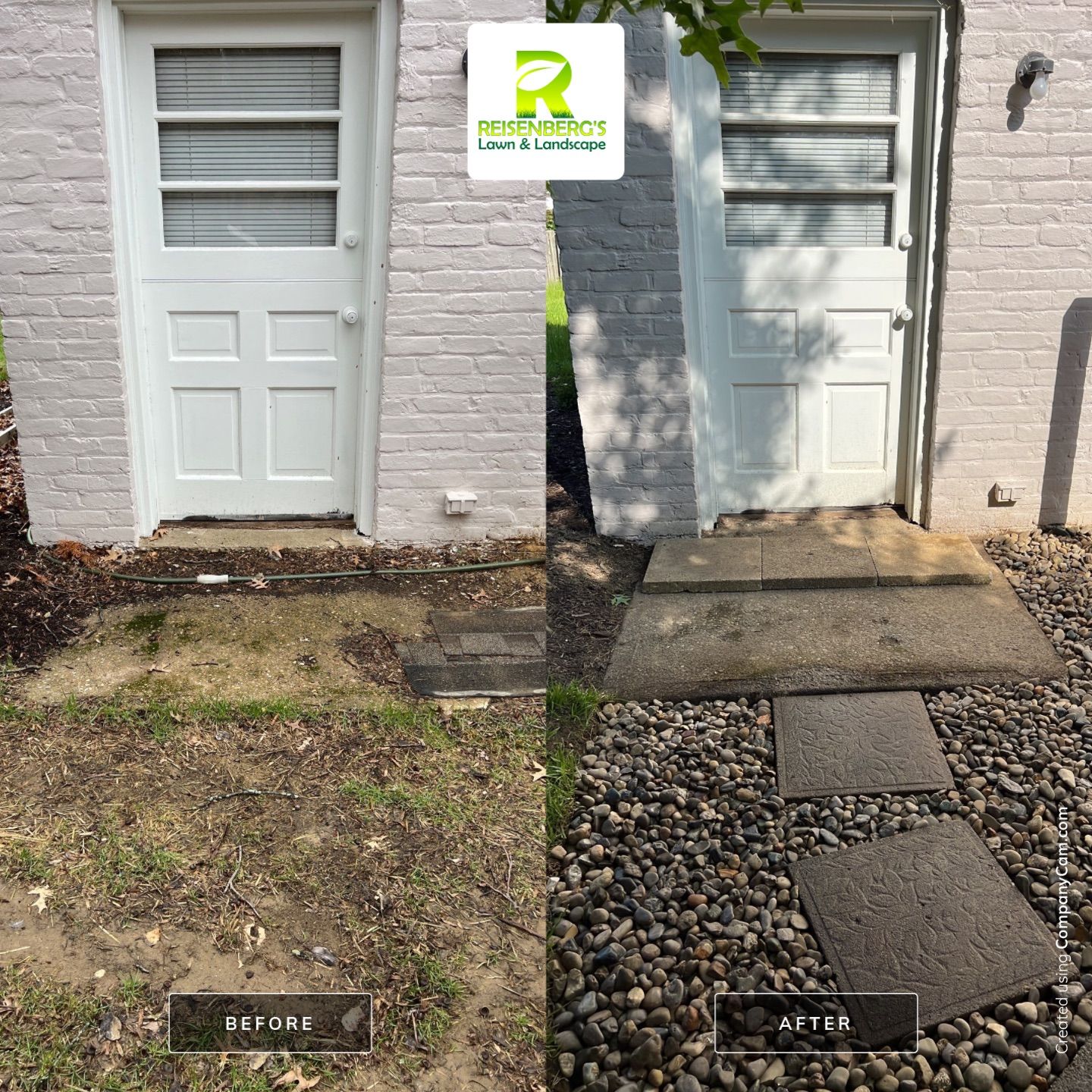 Landscape Tear Our & Install, Relay of Stepper Path by Reisenberg’s Lawn & Landscape, LLC