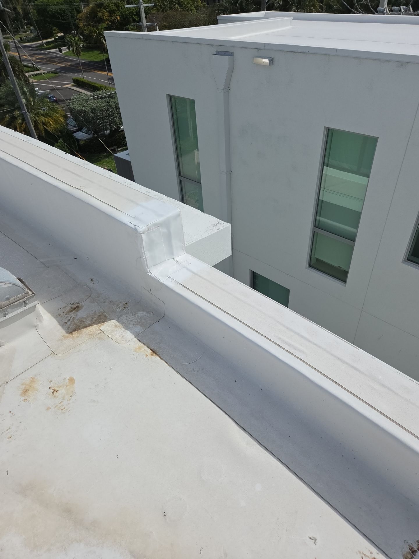 TPO Flat Roof Repair and Window Sealing in Delray Beach by Aastro Roofing