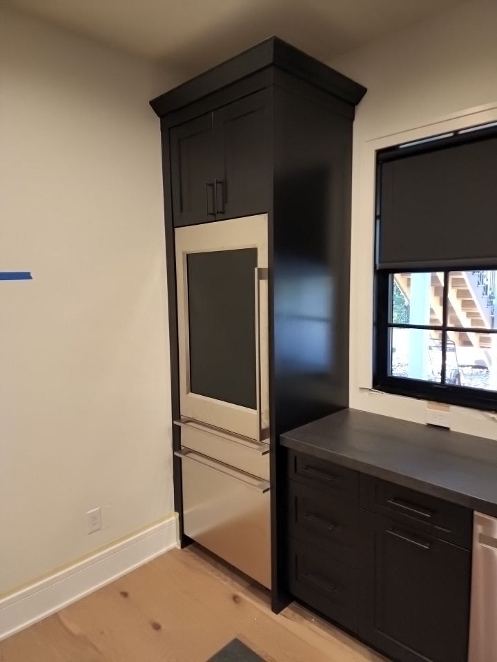 New home construction paint job by Cutting edge painting 