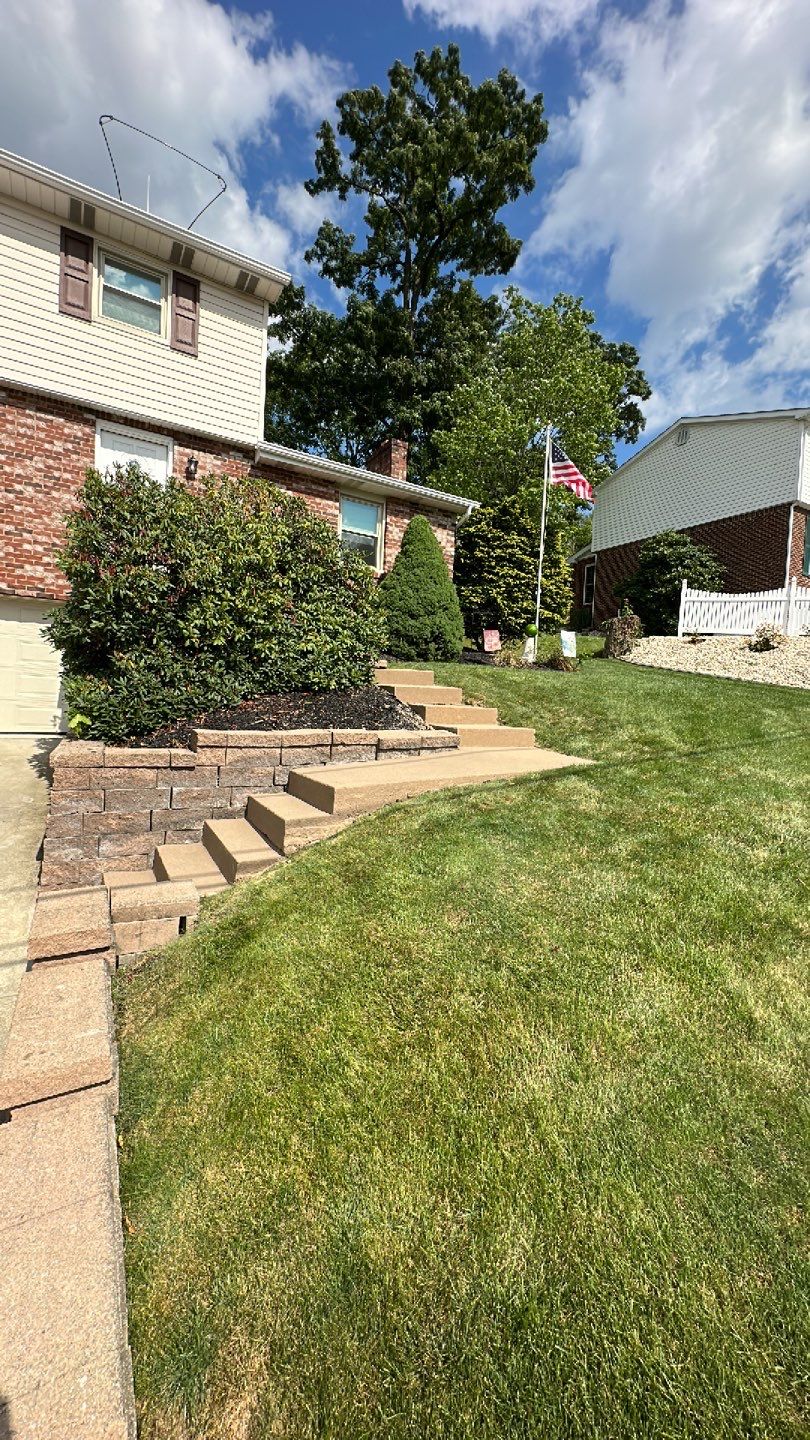 Porch + Steps Project in North Huntingdon by Floors in a Day, Inc