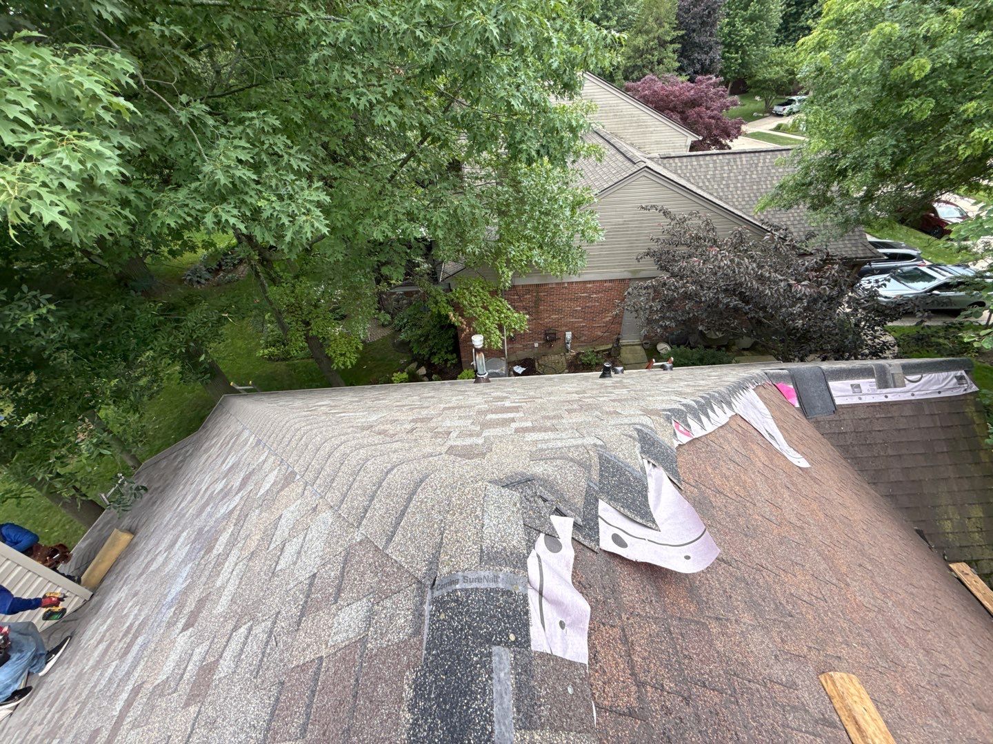 Roof Replacement using Owens Corning Duration Flex by 180 Contractors