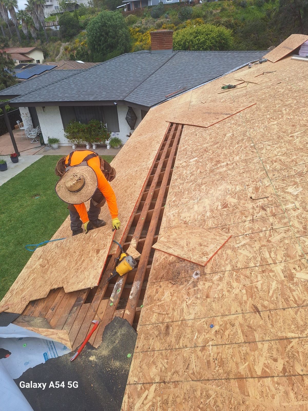 Title 24 Compliant Residential Cool Roof Replacement in La Mesa by Reliable Roofing San Diego Inc.