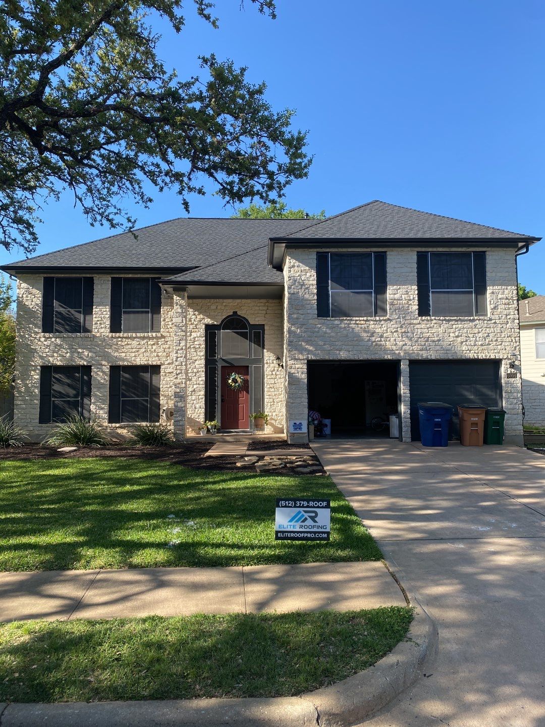 Residential Roof Replacement using GAF shingles in Austin Texas by Elite Roofing LLC
