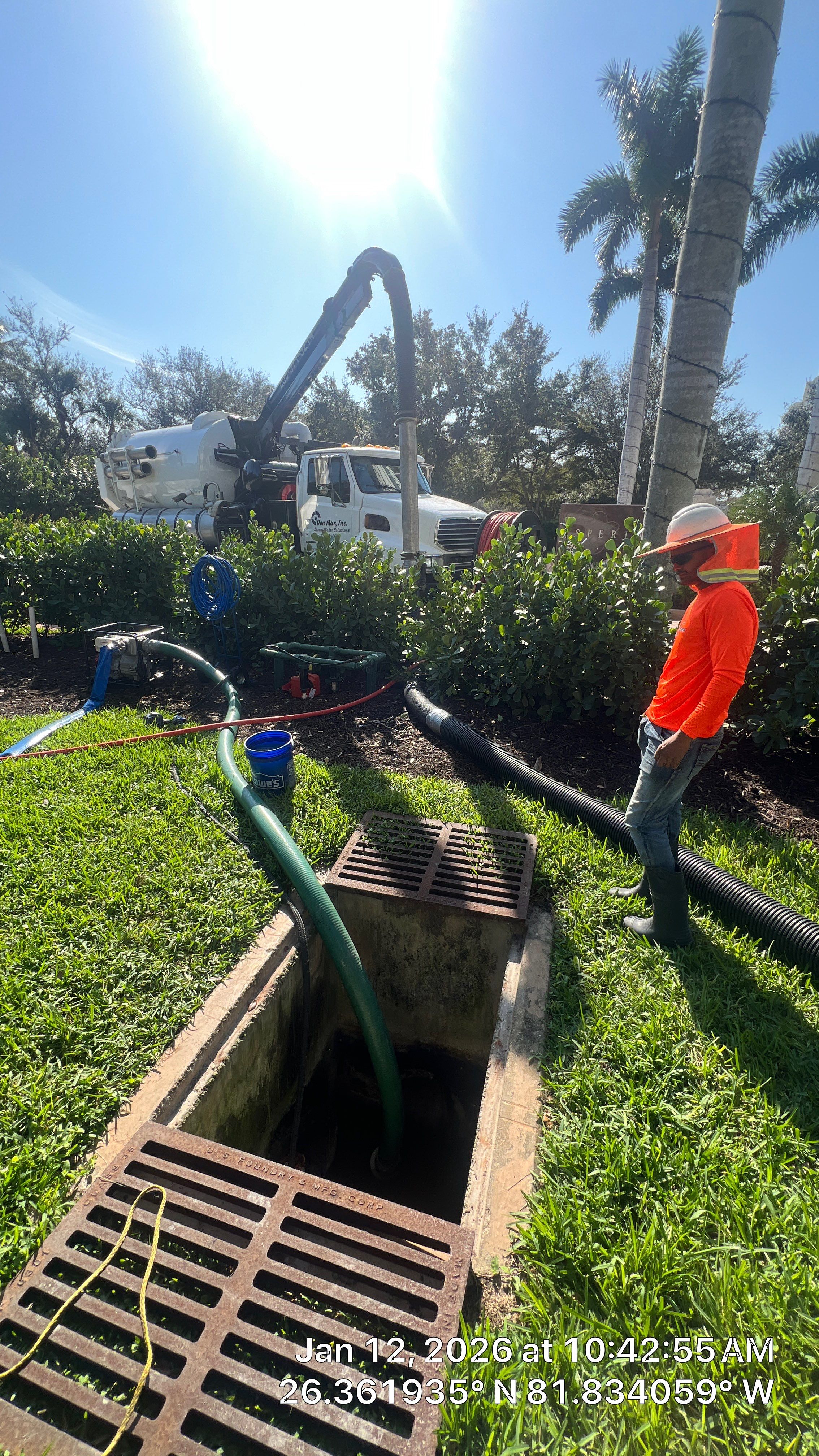 Bonita Bay Condo Stormwater System Maintenance with PRS by Don Mar, Inc. Storm Water Solutions