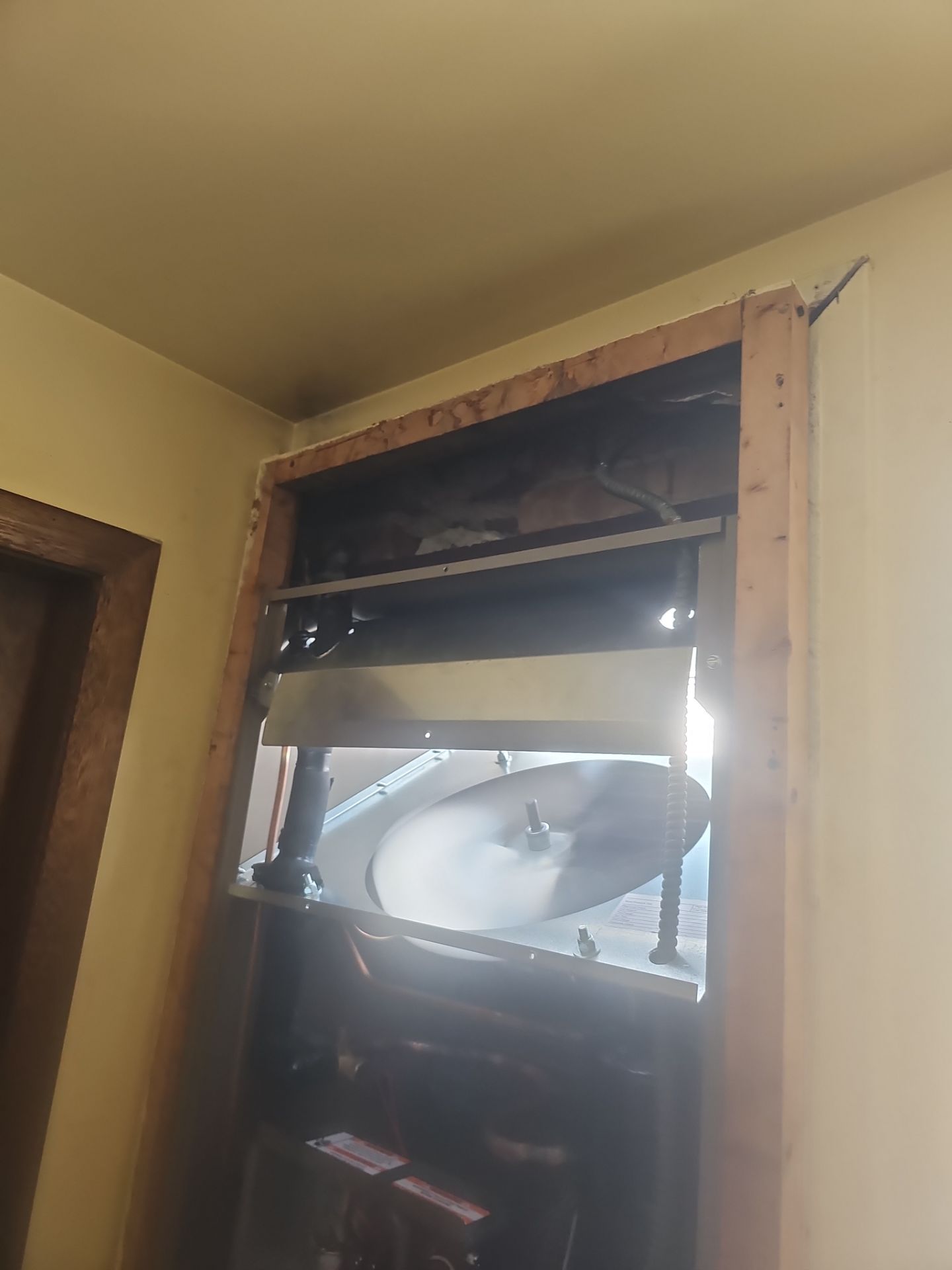 National Comfort Products Wall Air Conditioner Installation by GSHA Services LTD
