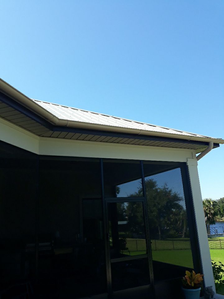 Gutter Installation using Half Round Seamless Gutters by Gutter Professors