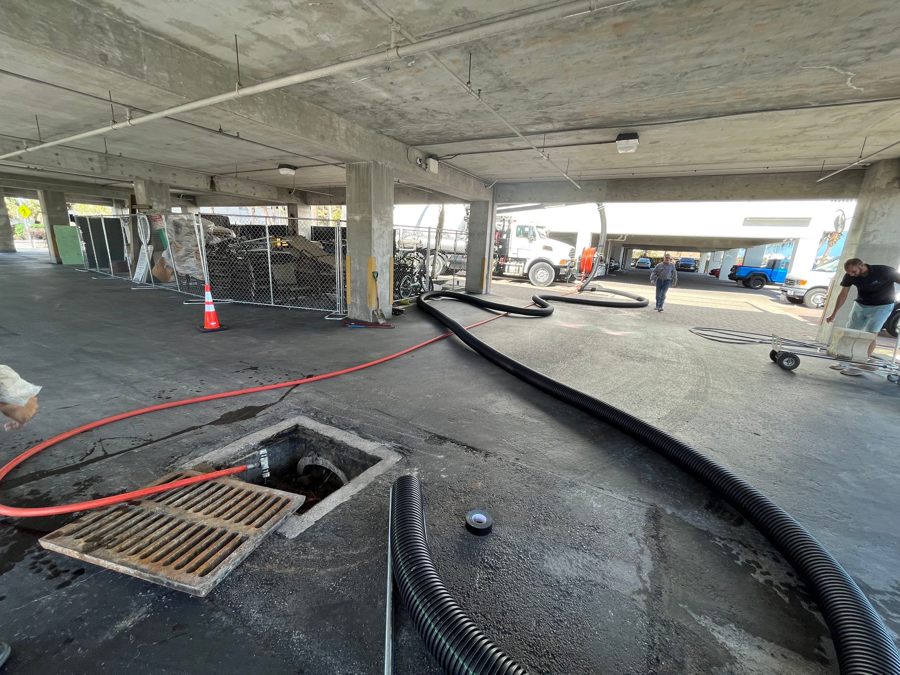Condo Storm Water System Cleaning and Maintenance After Hurricane Ian by APS Power & Water