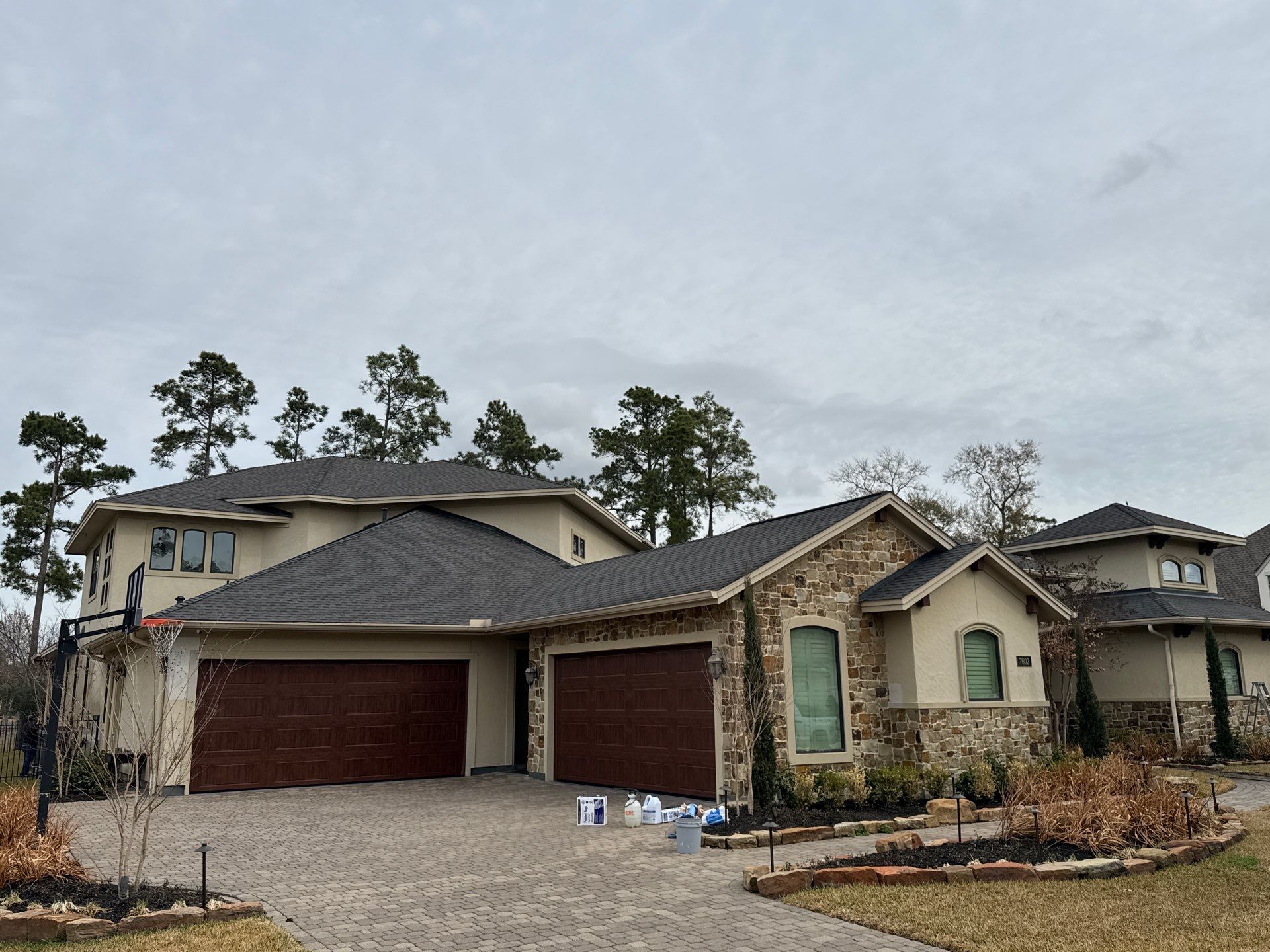 Complete Exterior Painting and Stucco Refinishing in Spring by Rolling Nations