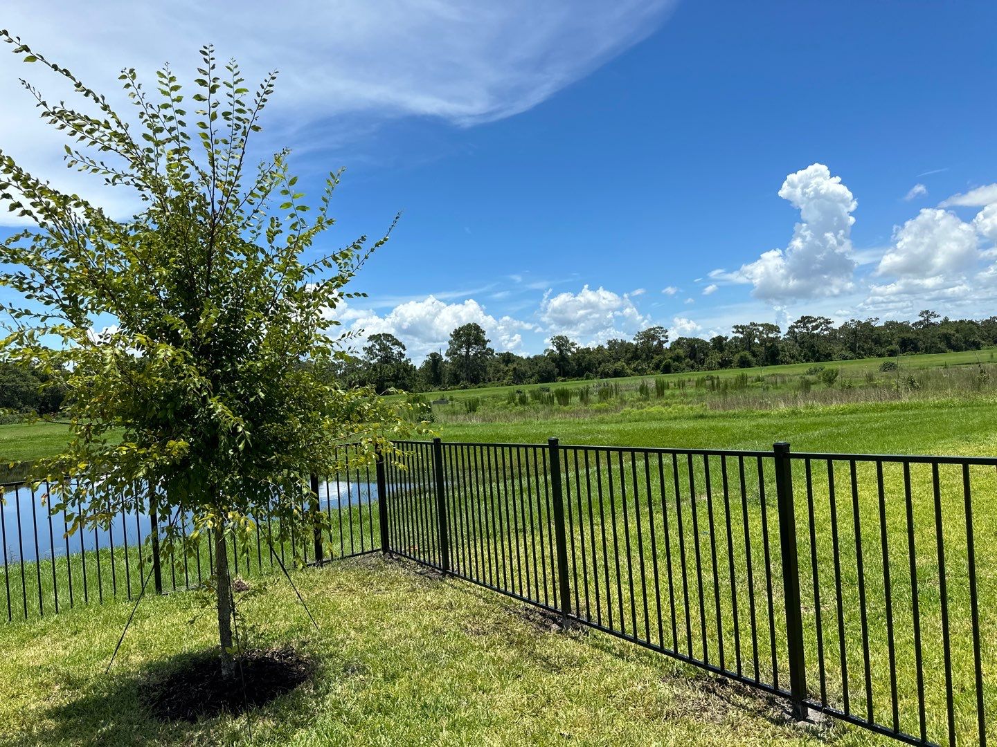 Aluminum Fence Installation using 3 Rail Aluminum Fence by Asap fence and gates, LLC