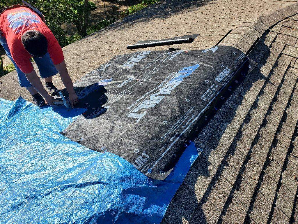 Residential Roofing Installation using Owens Corning® Oakridge Onyx Black by Indigo State Roofing