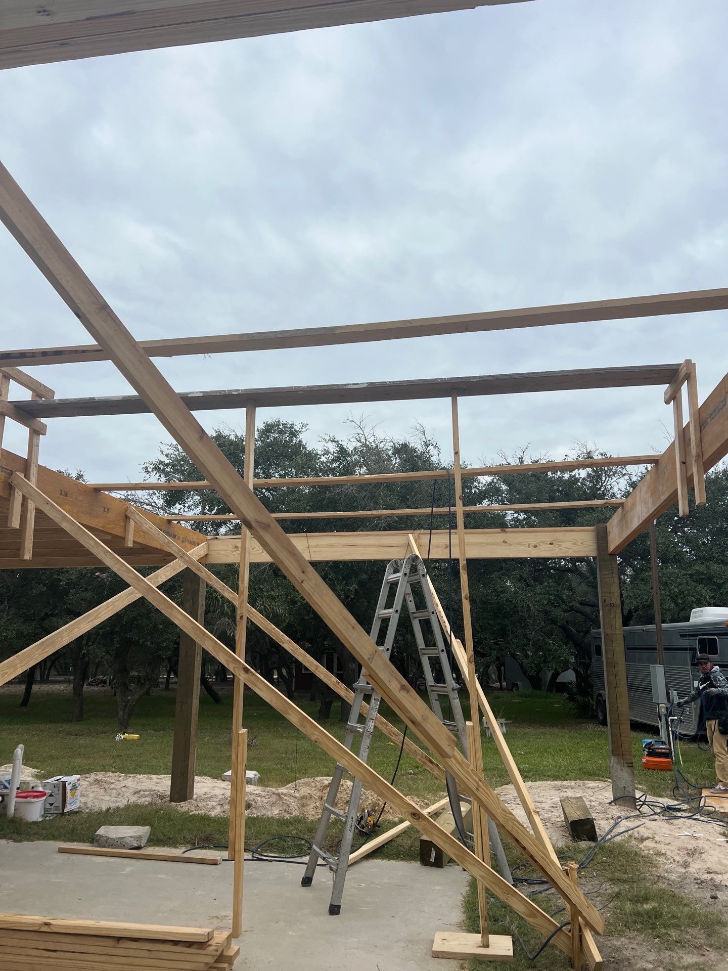 Poolside Pink Top by Bayfront Roofing and Construction
