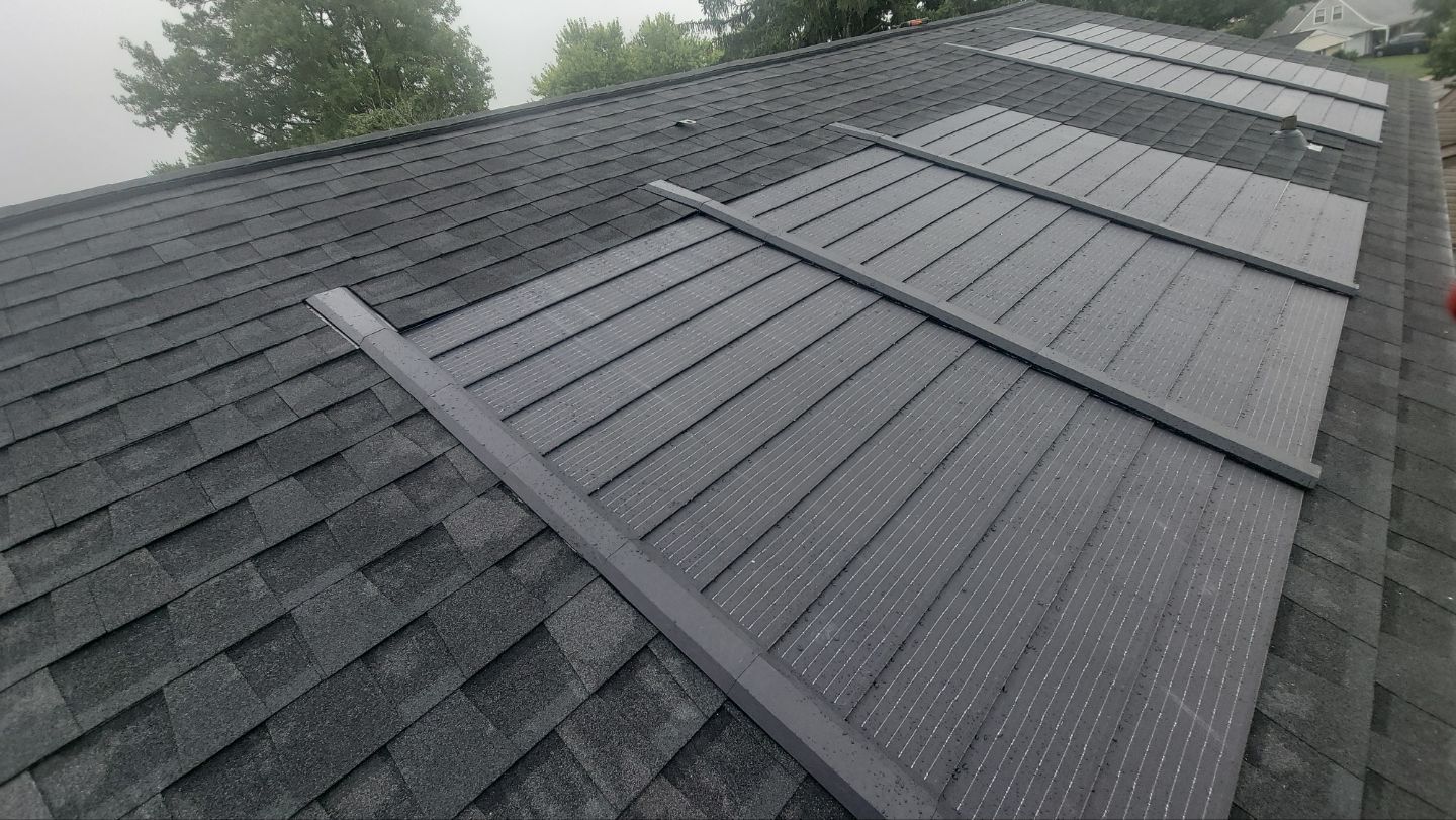 Roof and Solar Installation using GAF Timberline Solar HDZ by ExteriorPros