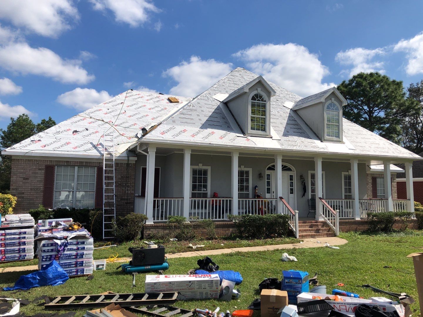 Residential Roofing Repair using Roof Replacement by American Roofing & Construction LLC