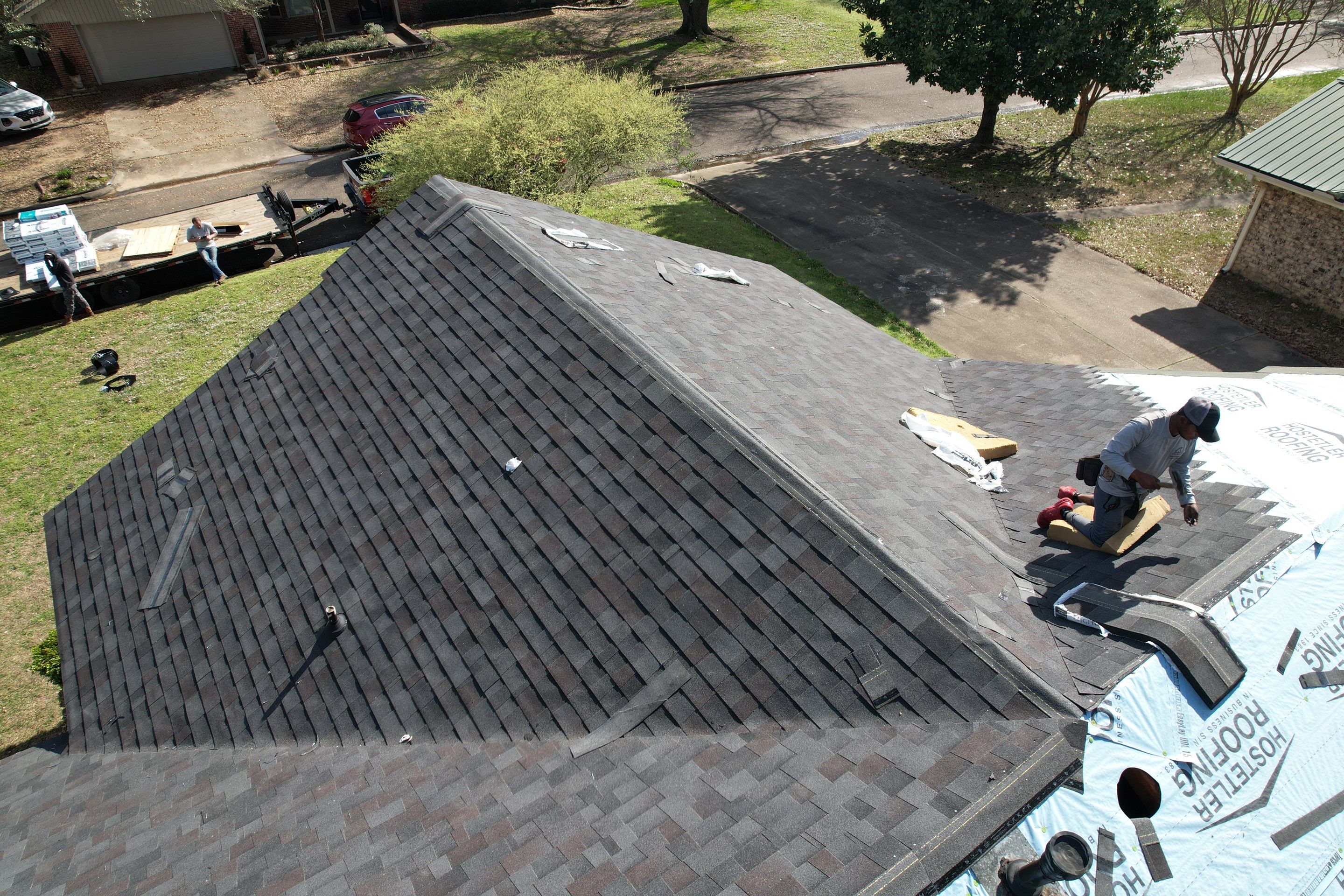 Residential Shingle Reroof using Malarkey Highlander NEX by Hostetler Roofing