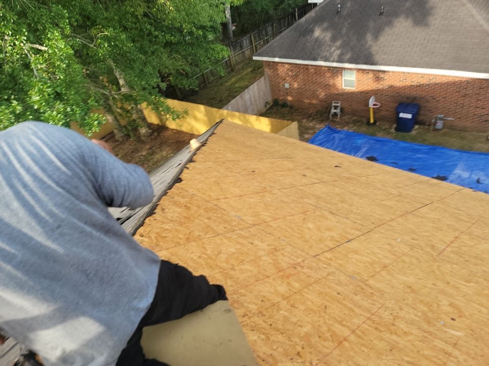 Residential Roofing Installation using Roof Replacement by American Roofing & Construction LLC