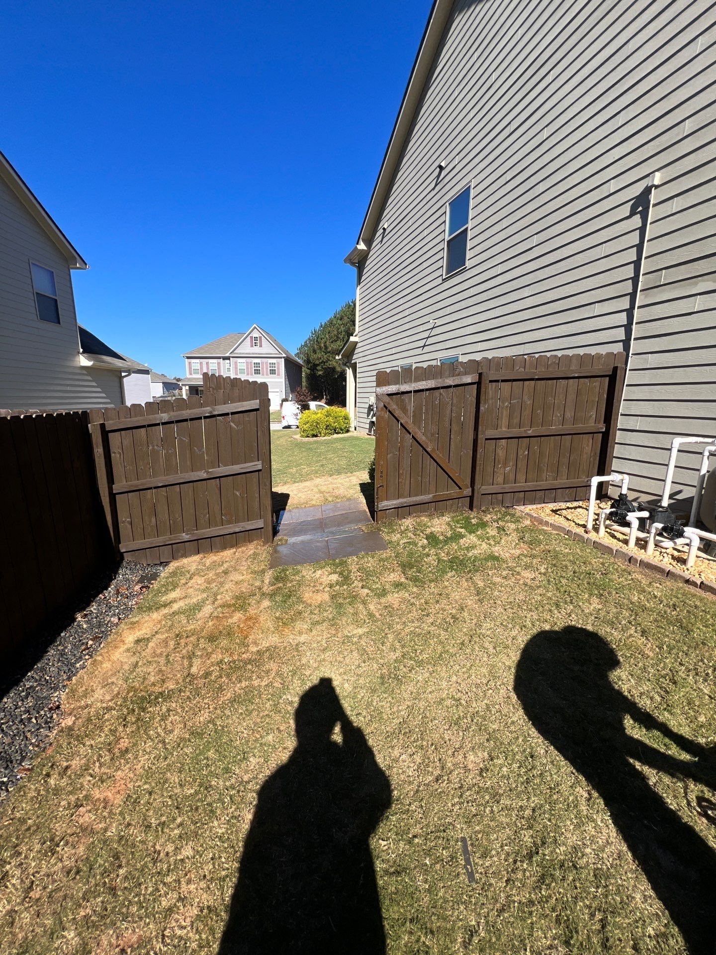 Fence Restoration using Chocolate by SSE by Titans of Timber Fence & Stain