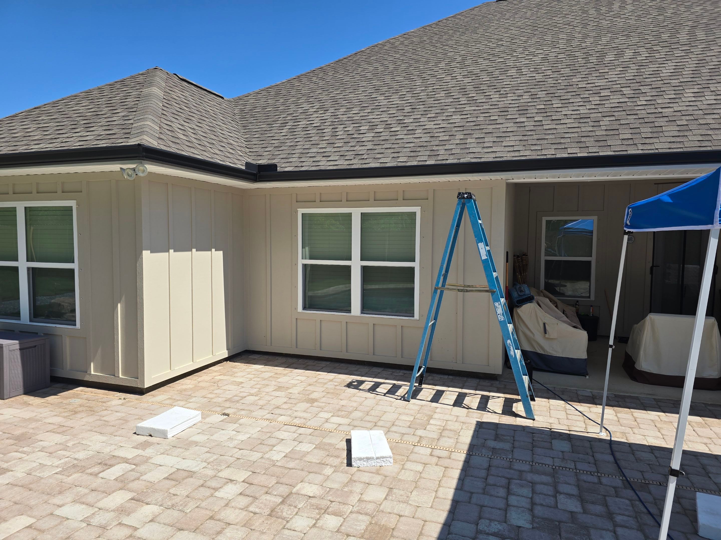 Patio Cover using Colorbeam by Titan Sunrooms