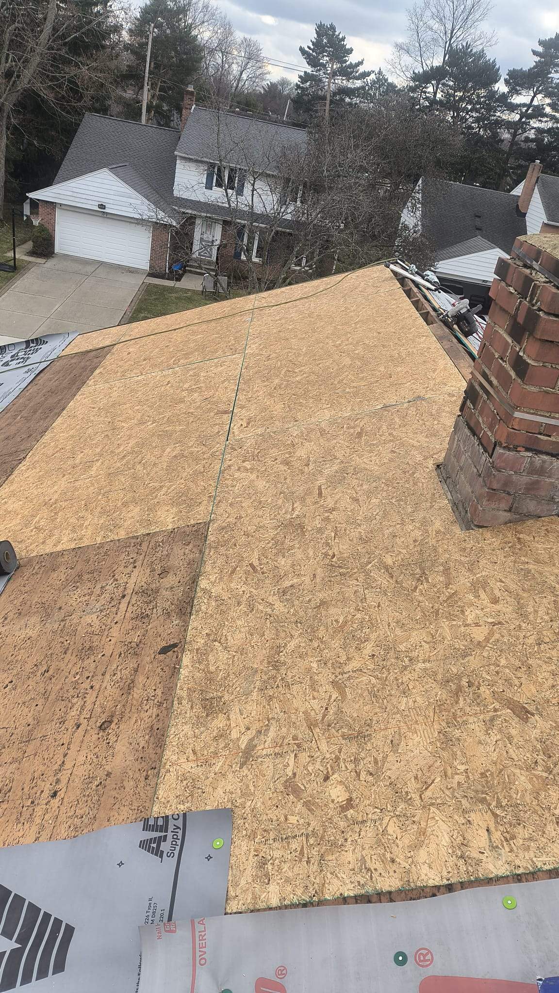 Storm Restoration - Roof Replacement using GAF HDZ Pewter Gray by Atlas Roofing & Restoration