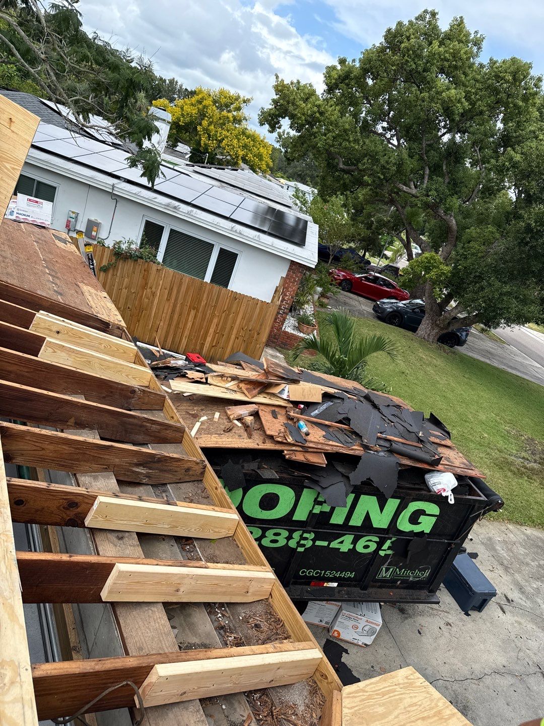 Project in St. Petersburg 33710 by Mitchell Roofing Company LLC