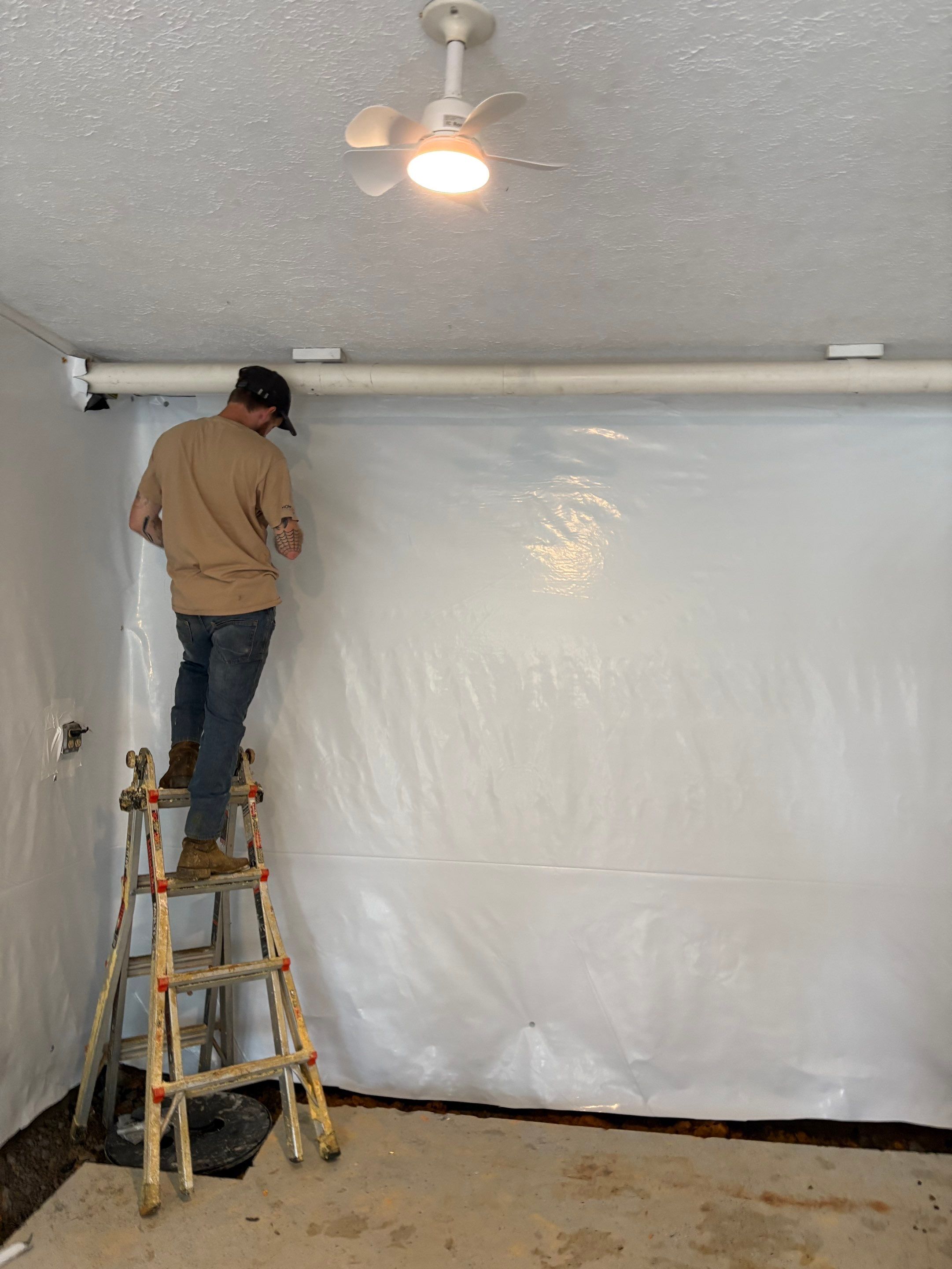 Project in Front Royal by HomeGuard Foam and Foundation