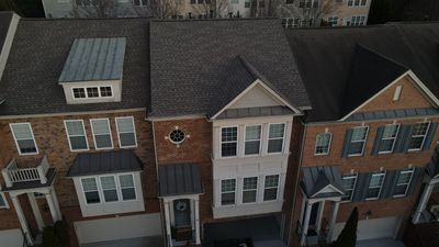 3 Story townhome roof replacement