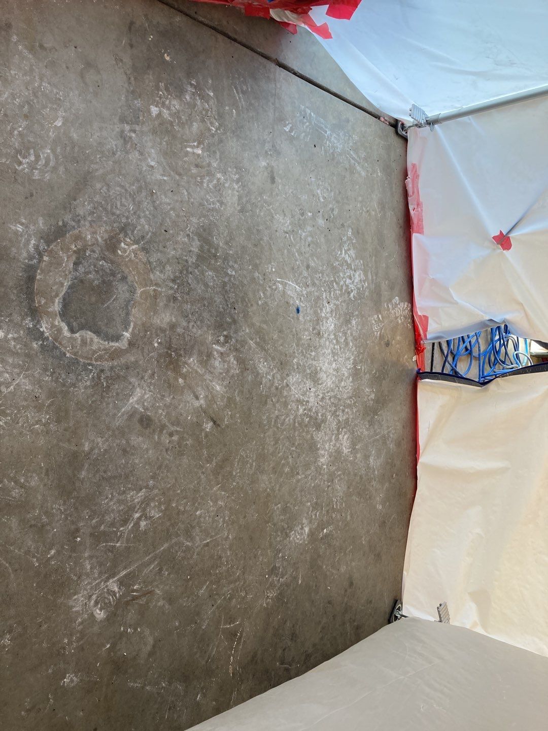 Water Damage in Garage by Accountable Home Services