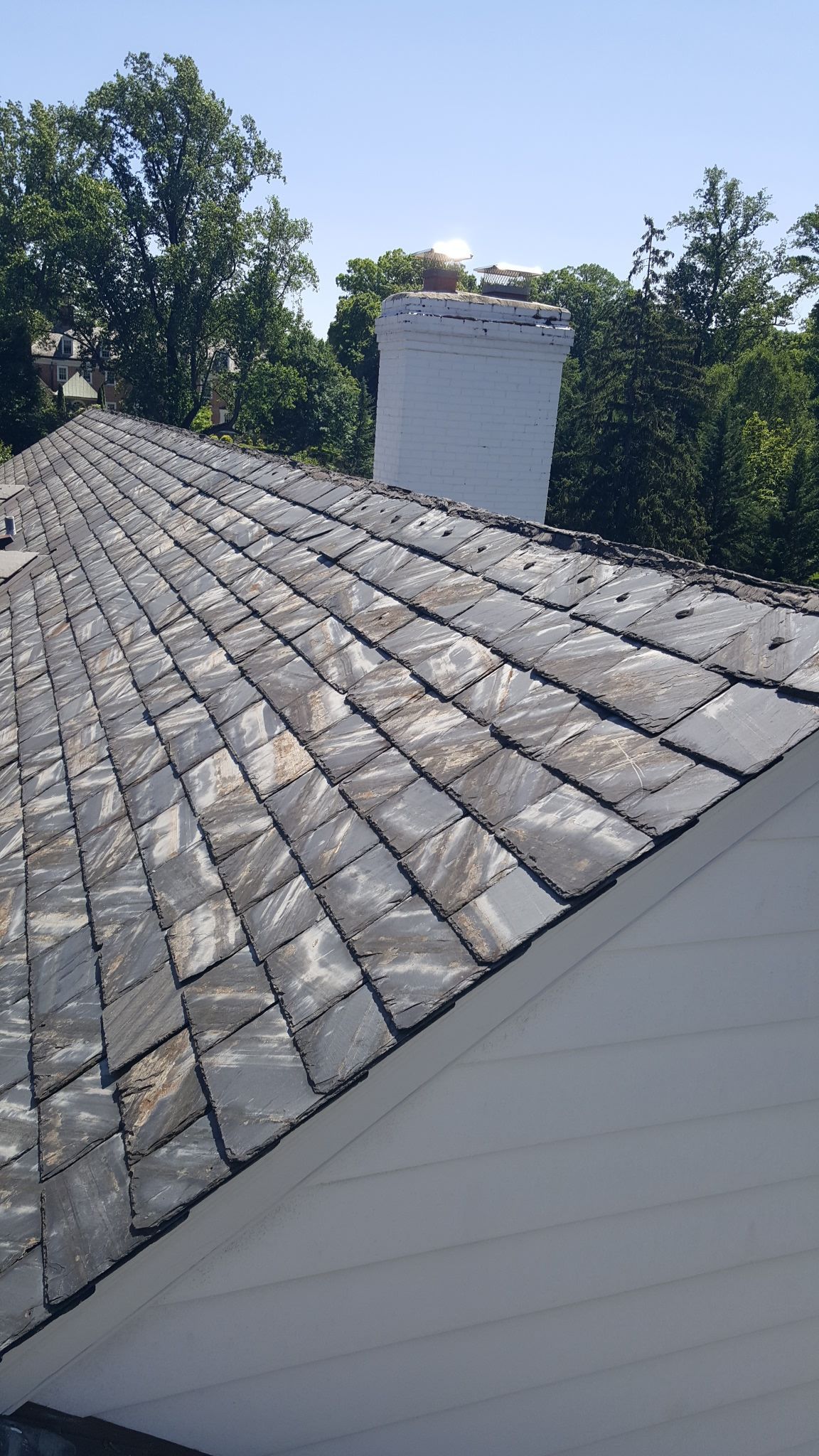 Slate repair in Guilford by Roof Right Inc