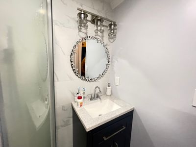 Bathroom Remodel using Tile