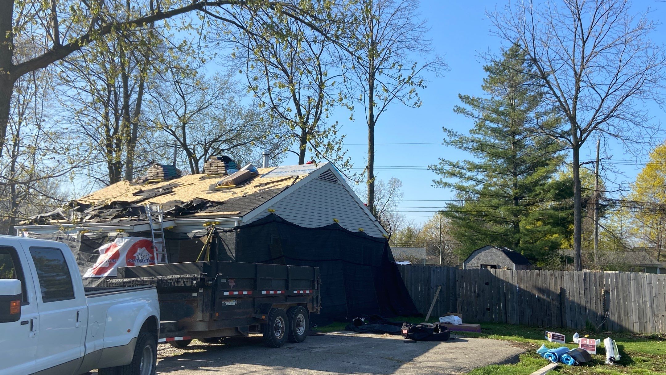 Roof Replacement using CertainTeed Landmark by 180 Contractors