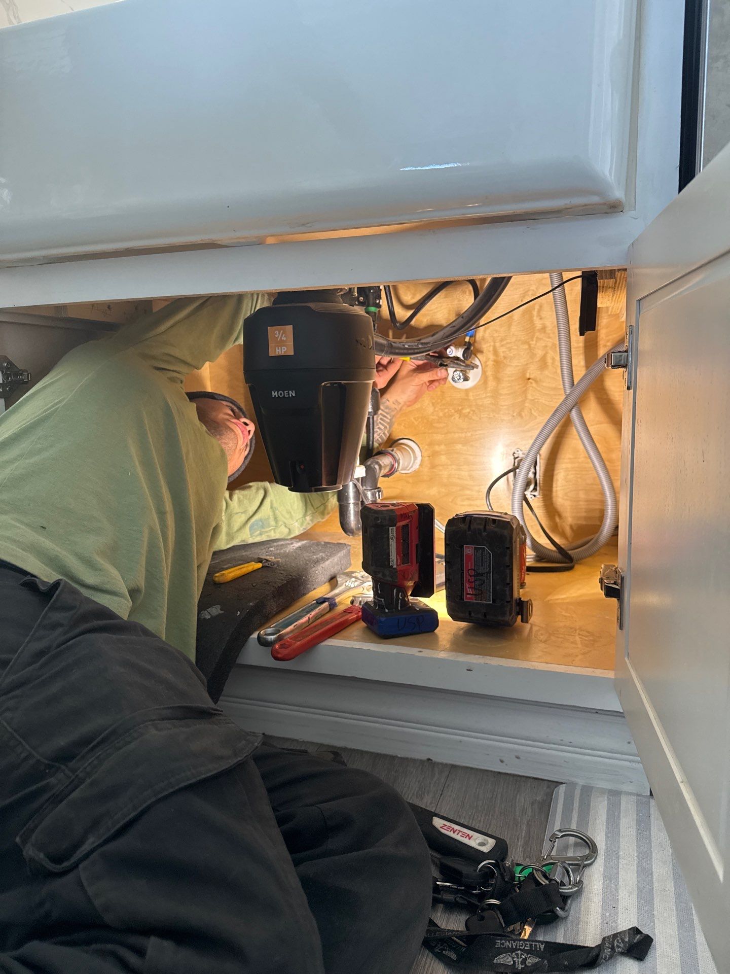 Installing Water Treatment by Us Plumbing