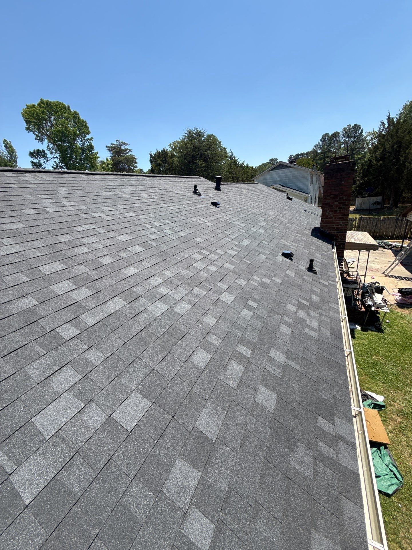 Architectural Shingle Roof Replacement and Accessory Metal Roofing in Greensboro by Carolina Professional Roofing, Inc