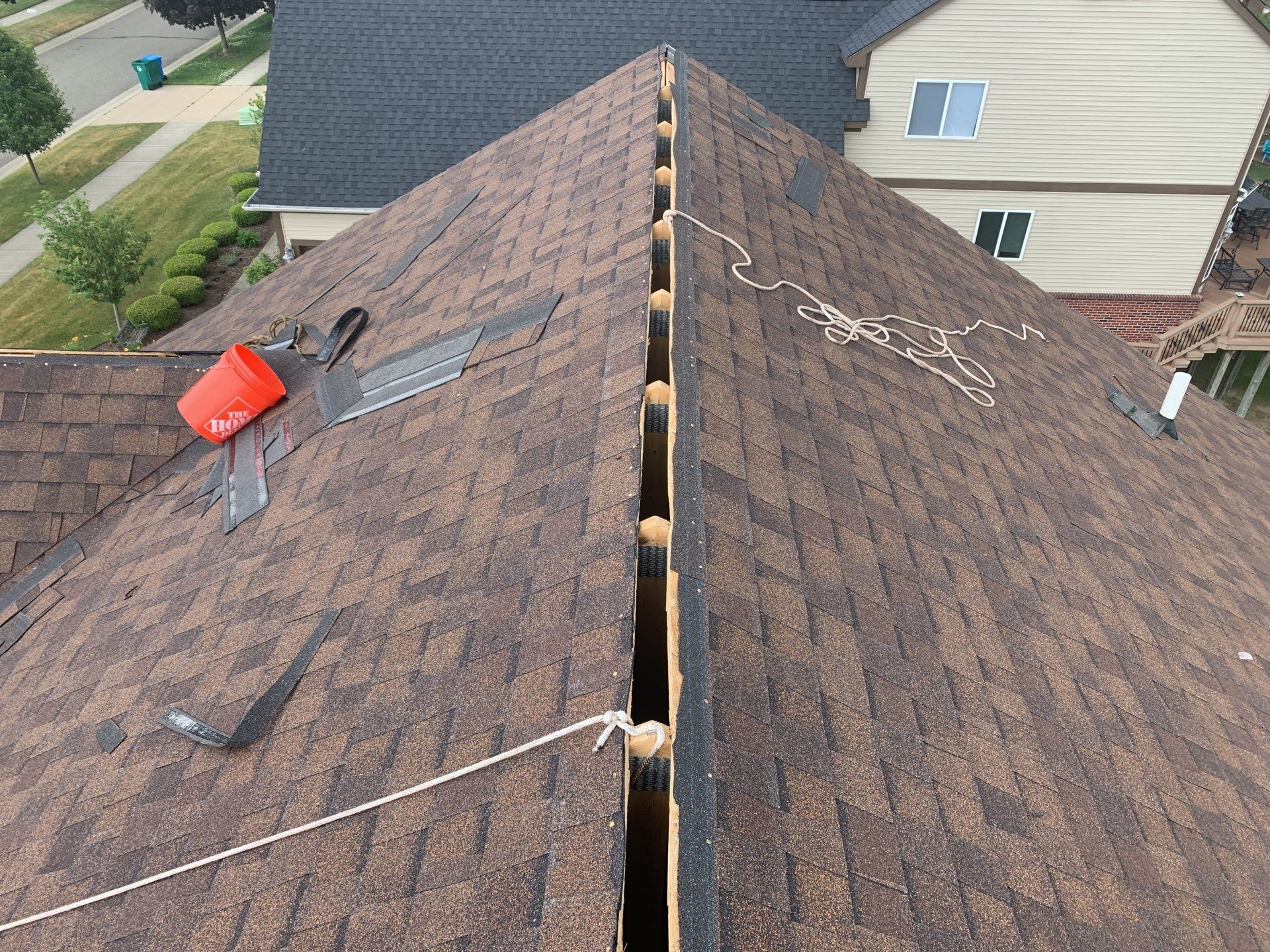 Roof Replacement using CertainTeed Landmark by 180 Contractors