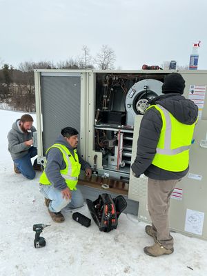 Mount Jackson Moose Lodge Daikin Rooftop Unit