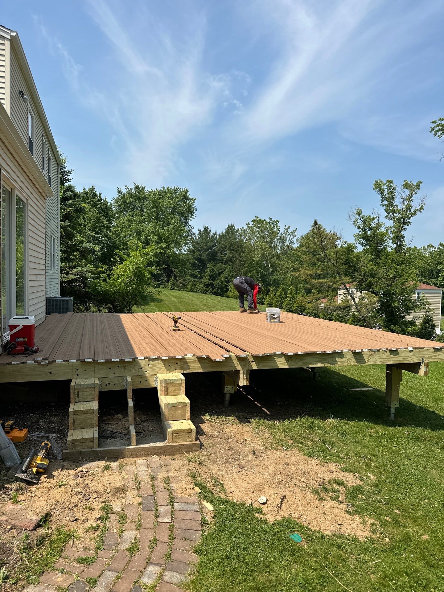 Project in Clinton Township by deck guardian