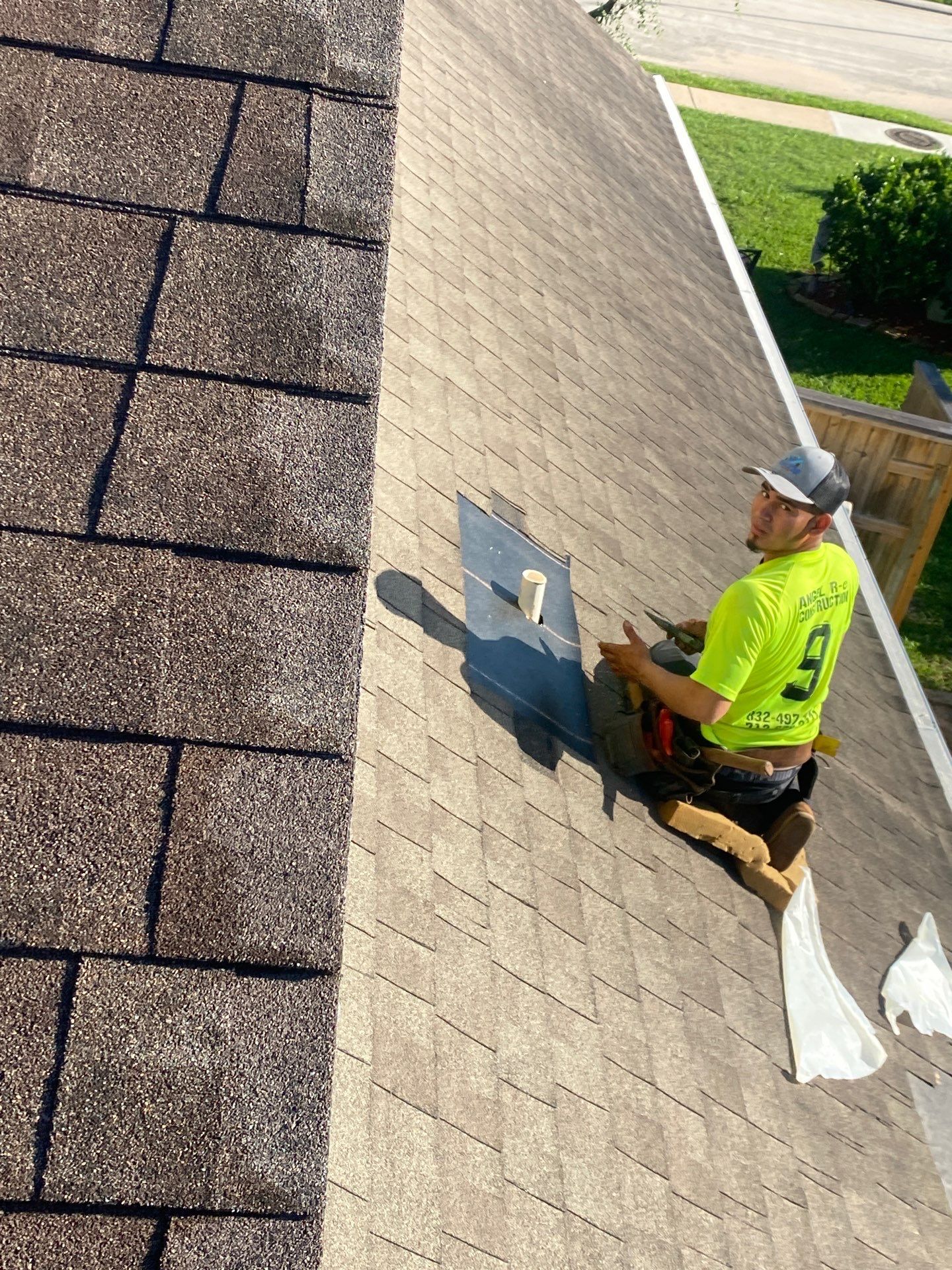 Residential Roofing Repair using Owen's Corning Duration (Lifetime) Shingles by Roof Repair Company