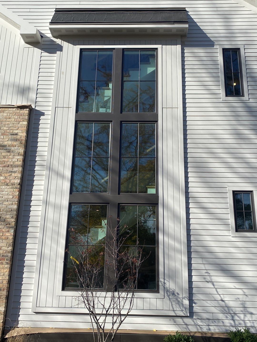 New Home Construction using Fiber Cement by Style Exteriors by Corley