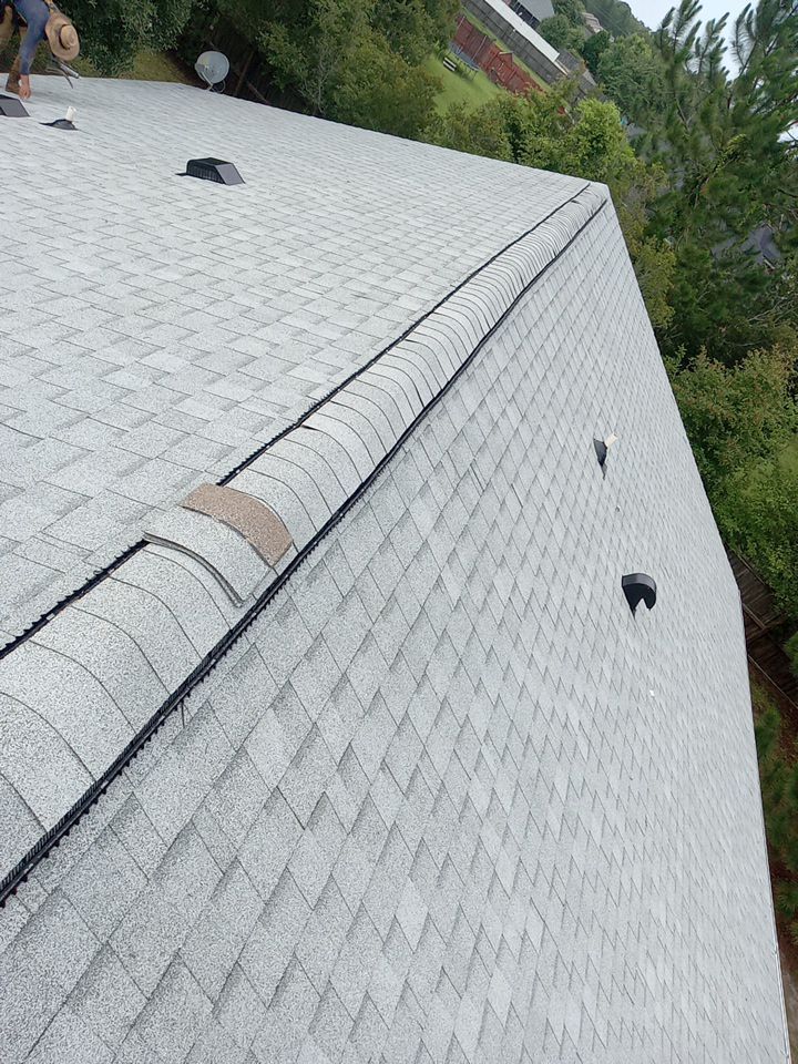 Residential Roofing Installation using Atlas Pinnacle Pristine Oyster Shell by Talya Roofing