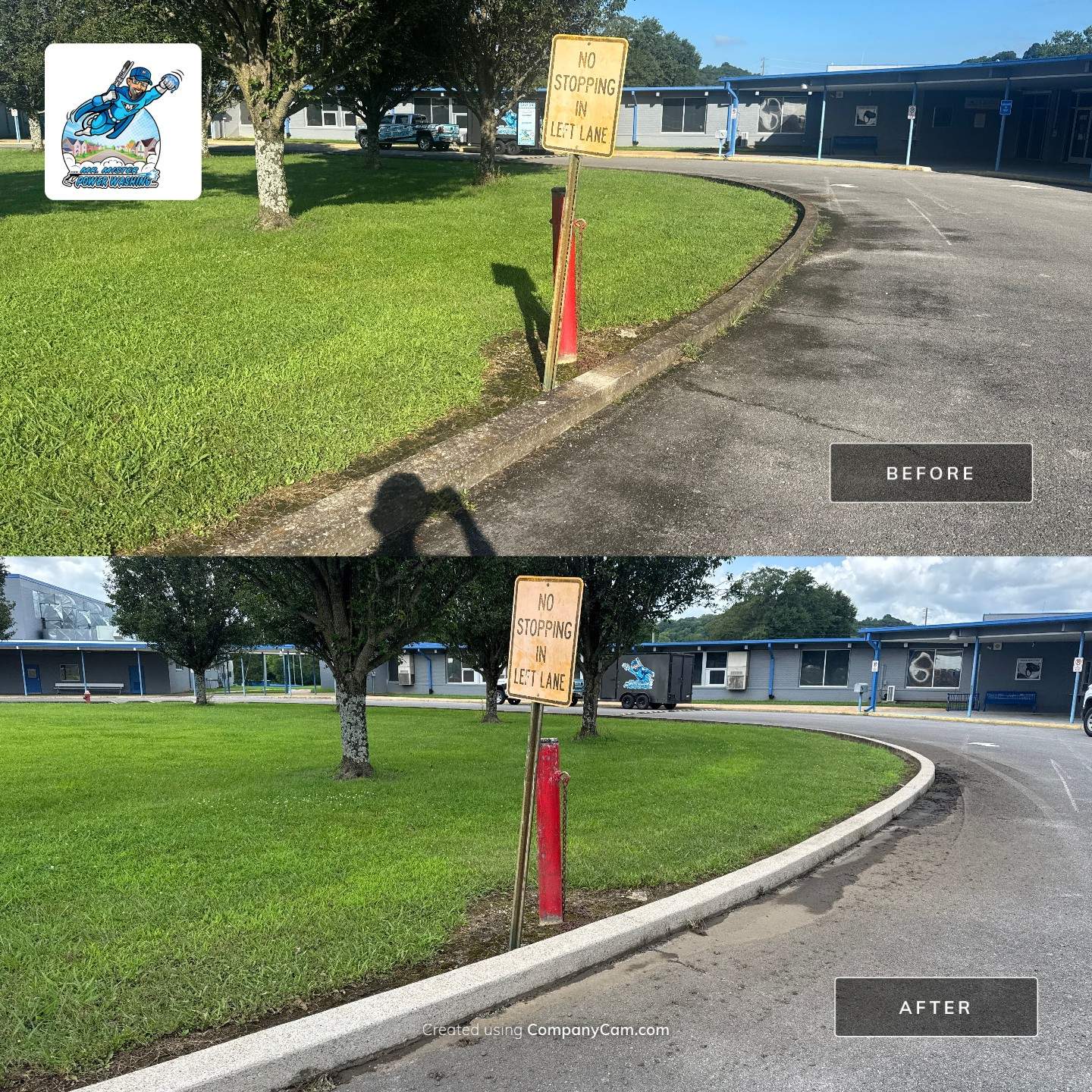 Lewisburg Middle School by Mr. Mister Power Washing