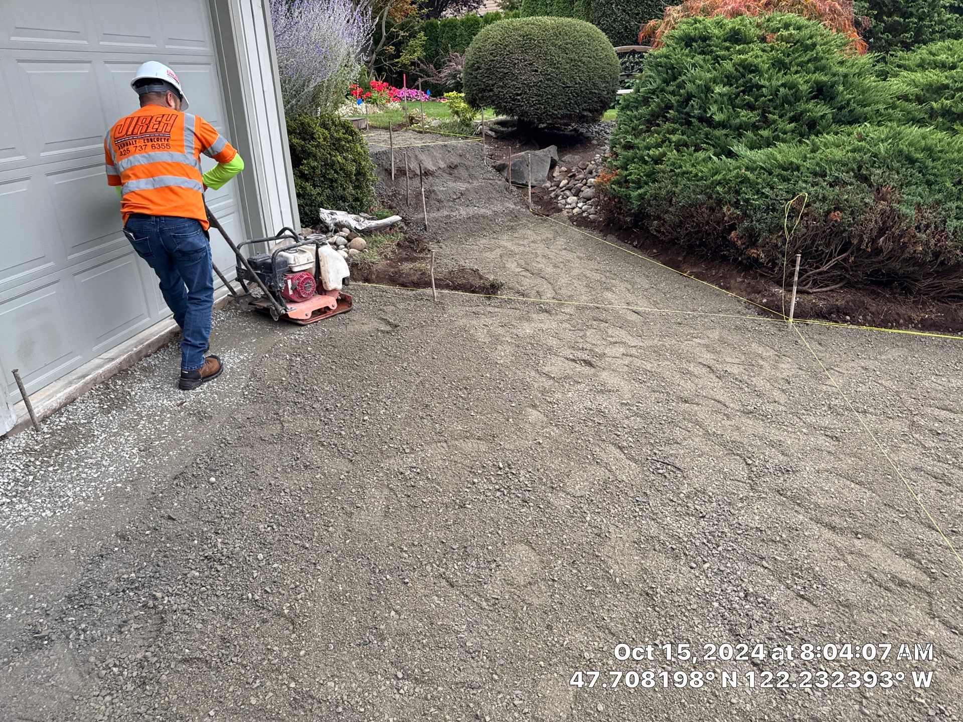 Concrete Driveway Renovation | Kirkland  by Jireh Asphalt & Concrete Inc 