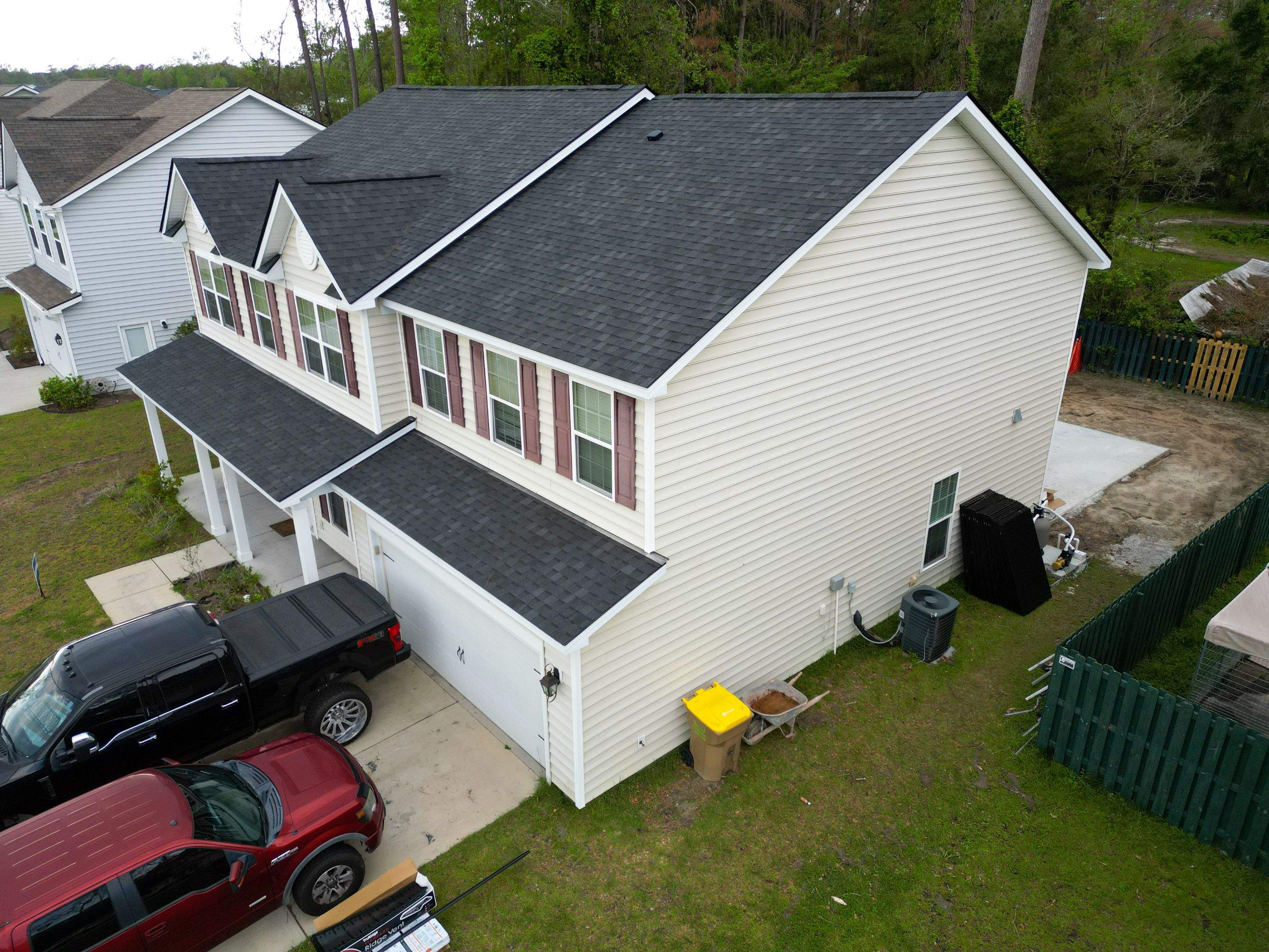 Residential Roofing Installation using Atlas Pinnacle Pristine Black Shadow by Talya Roofing