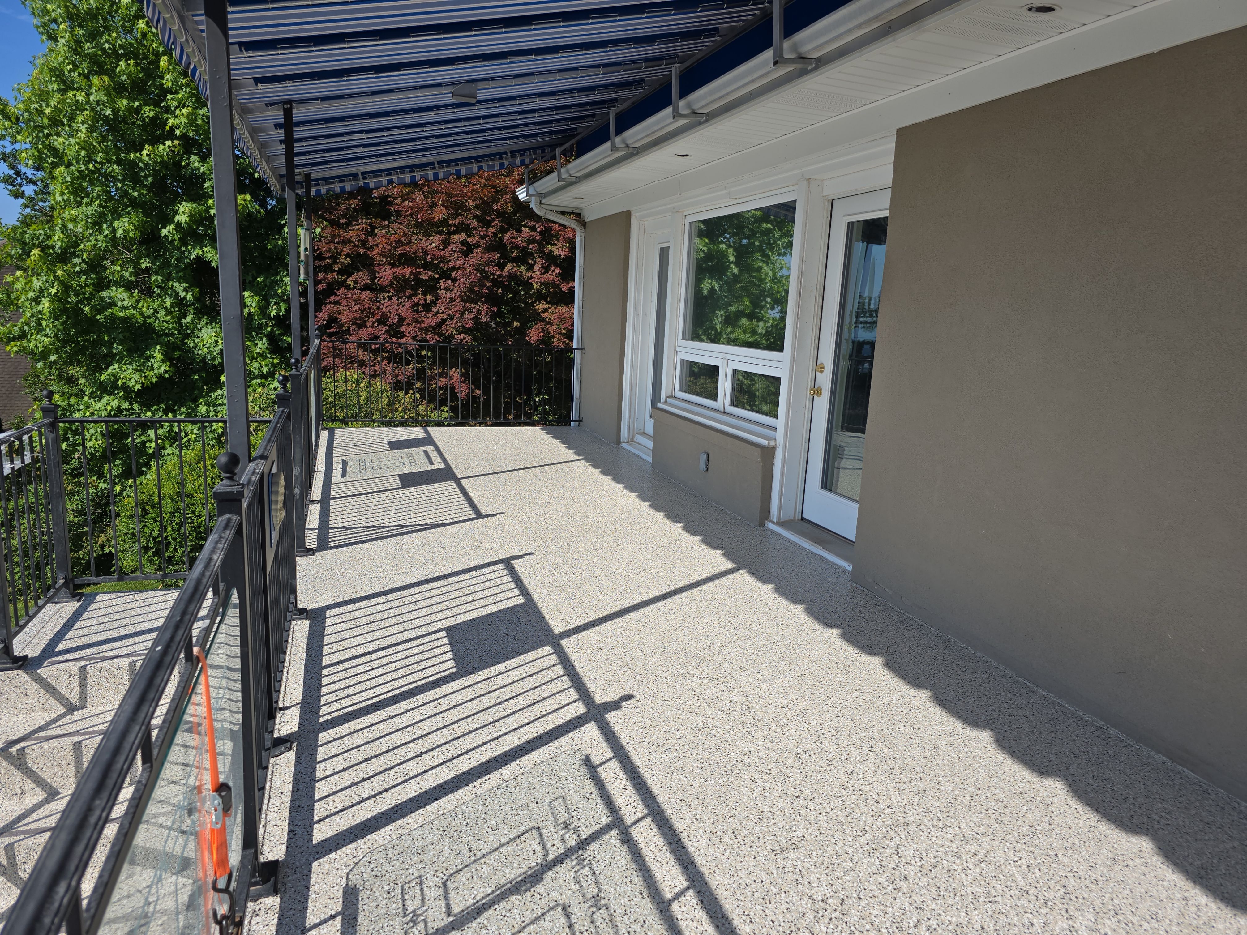 Epic Patio Remodel with a stunning view! by Elite Floor Solutions