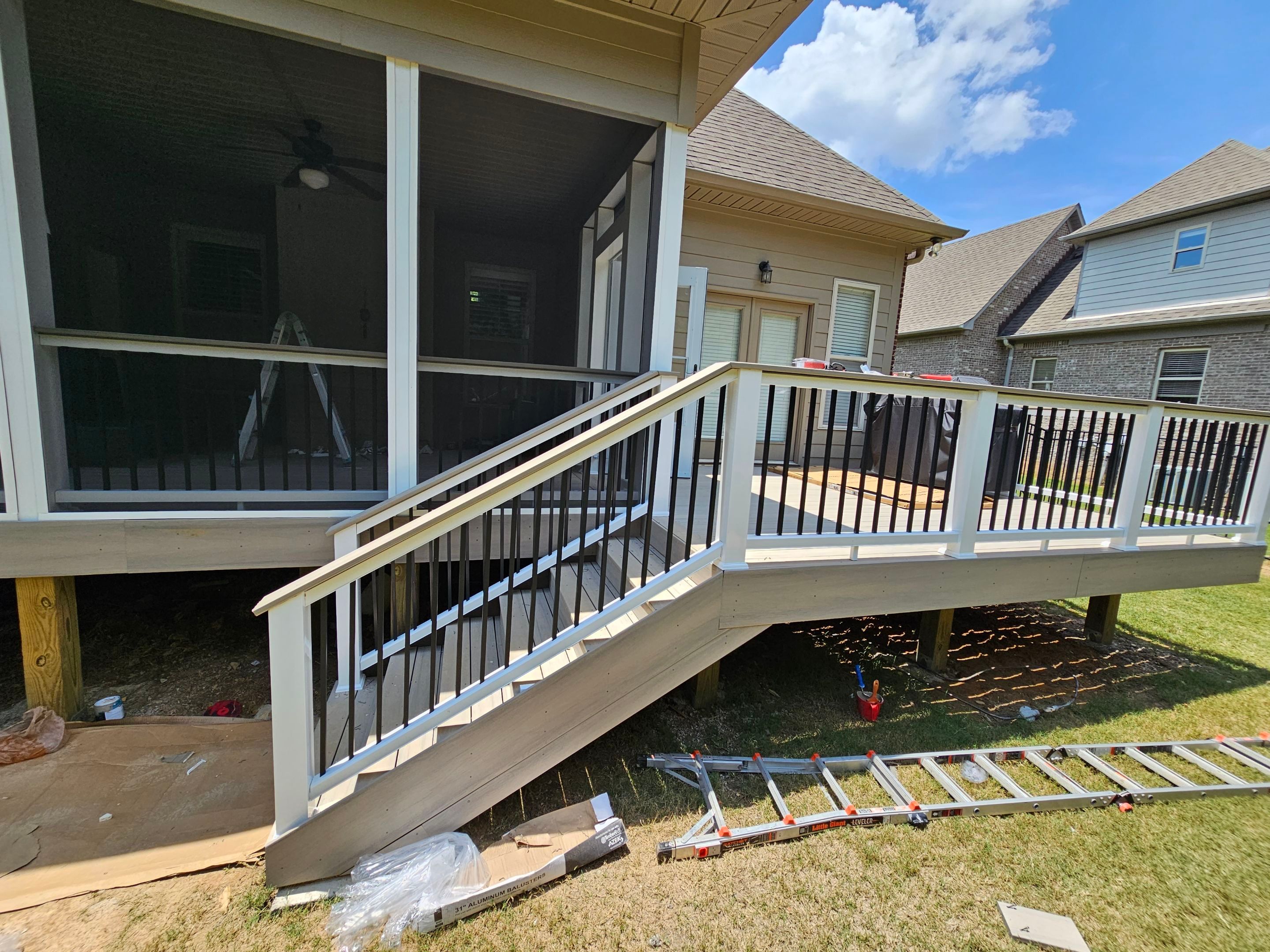 Tiffany Estates - Composite Deck Installation  by Pillar and Pine