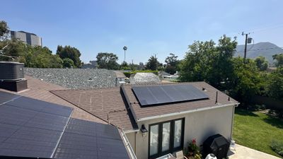 15-Panel Solar Installation and Service Panel Upgrade in Burbank