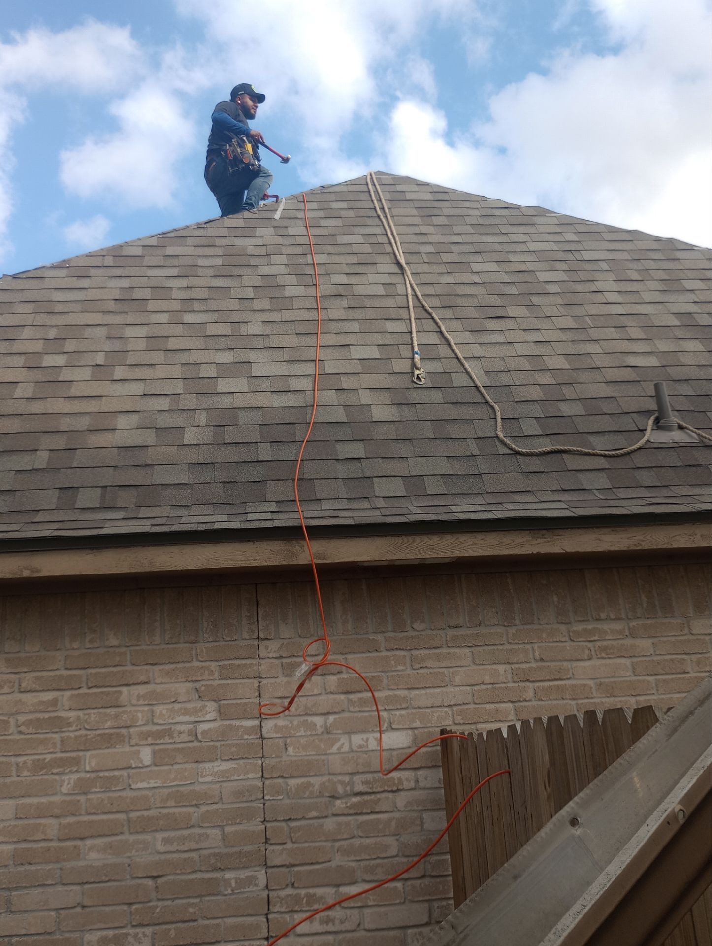 Residential Roofing Repair using Owen's Corning Duration (Lifetime) Shingles by Roof Repair Company