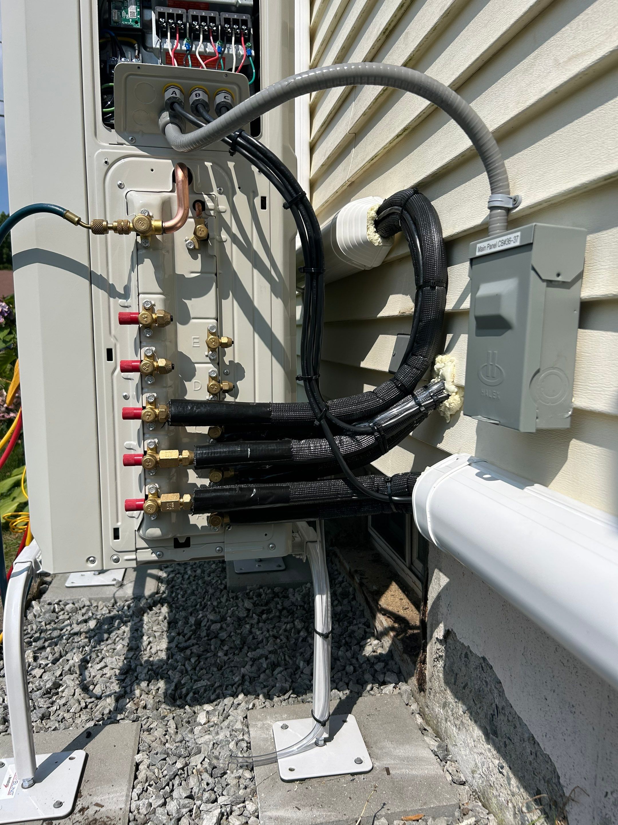 Multi-Zone Ductless Heating and Cooling Installation in Portsmouth, RI by Ocean State Air Solutions